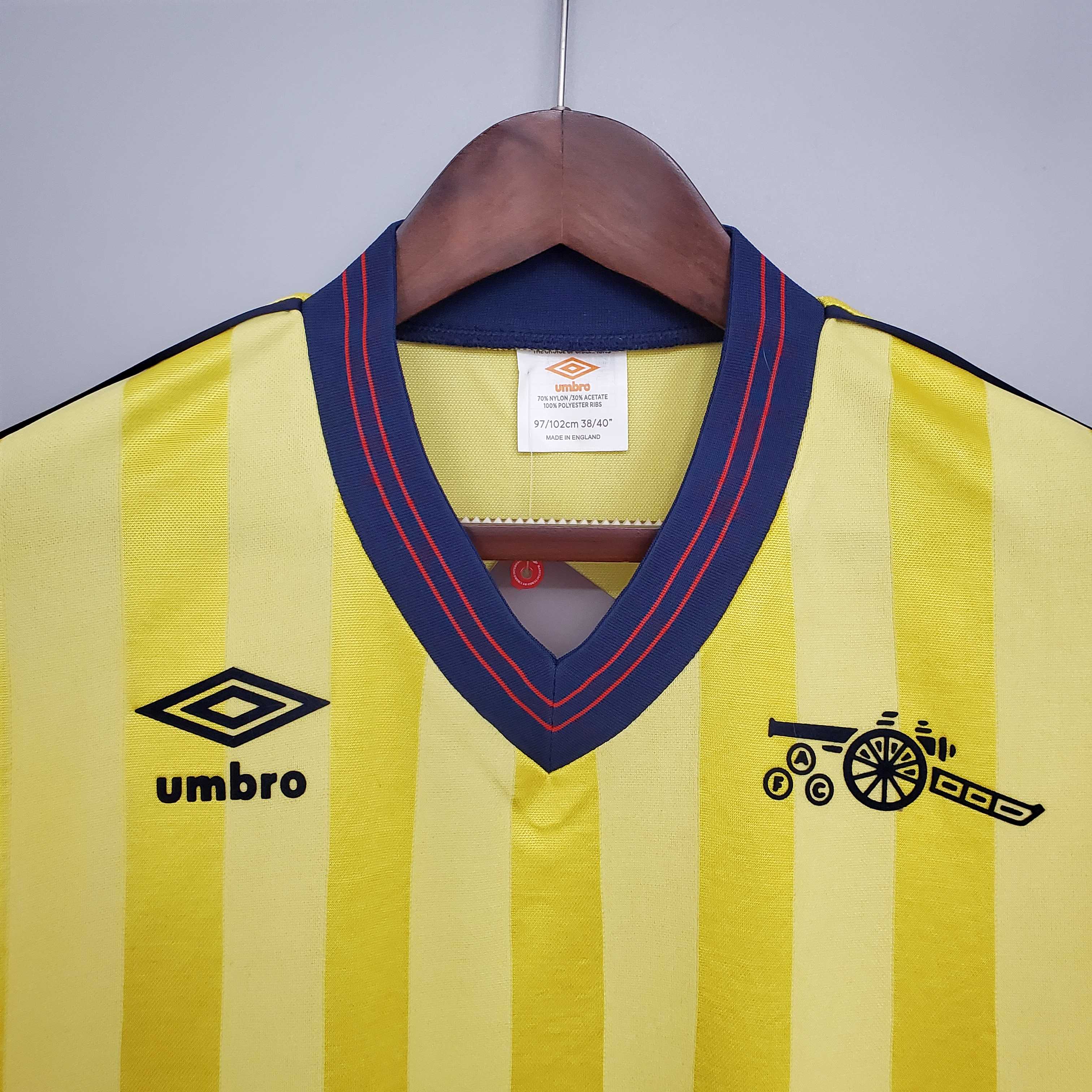 Arsenal Retro 83-86 Away Jersey
