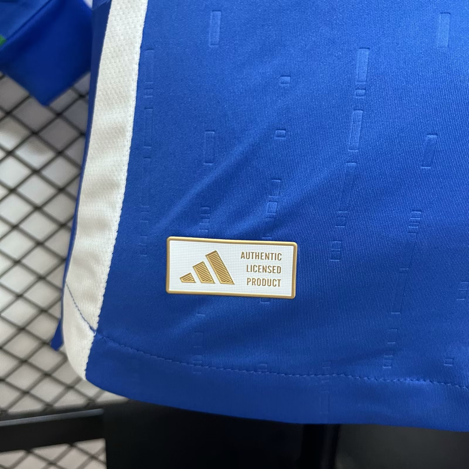 Italy 2024 Home Stadium Long Sleeve Jersey - Player Version