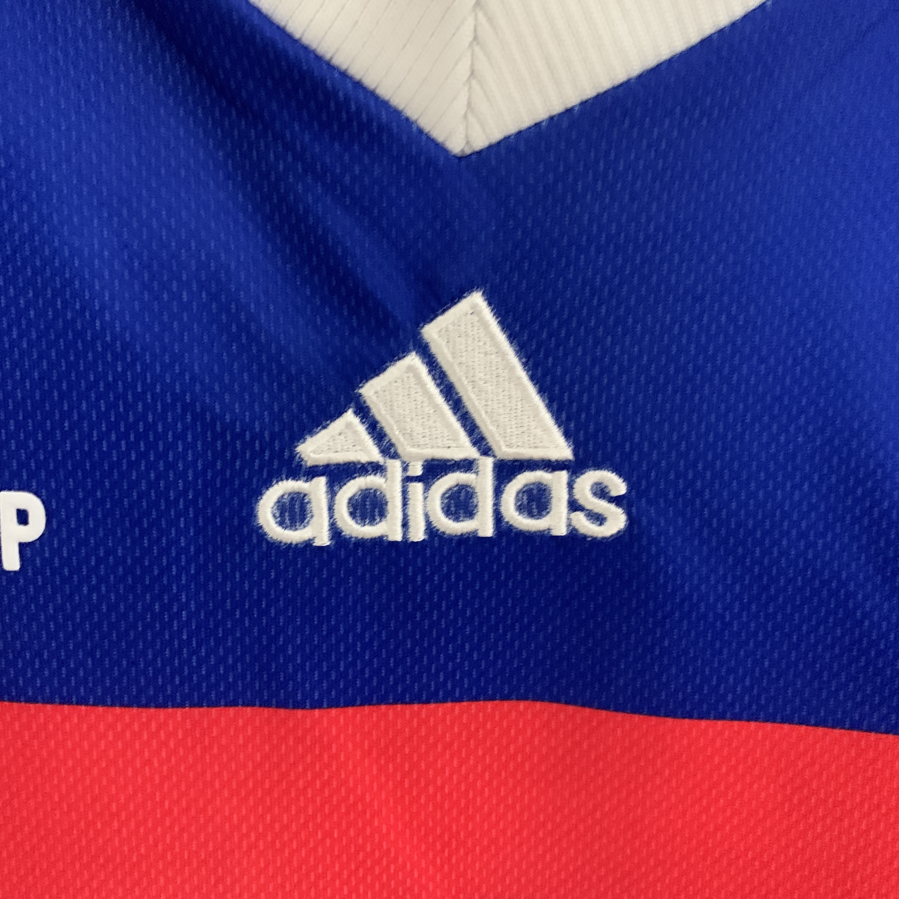 Retro France 1998 Home Stadium Long Sleeve Jersey