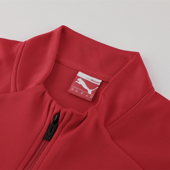 AC Milan 23-24 Jacket Training Tracksuit - Red