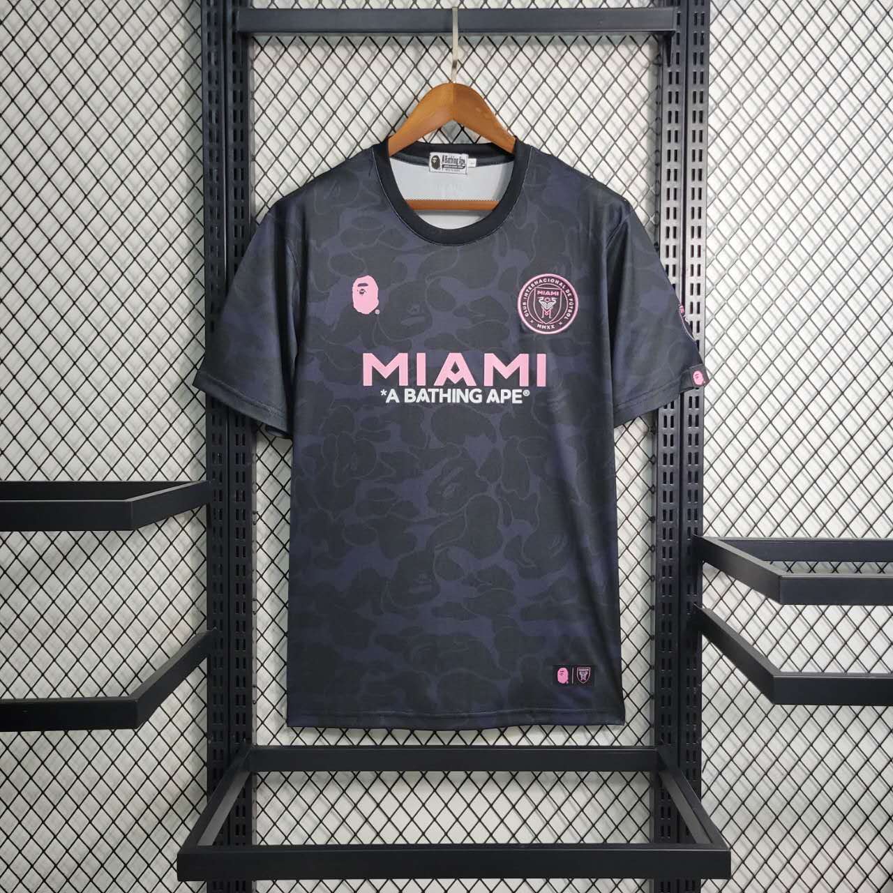INT M.A.M x A.P.E 23-24 Black Special Edition Jersey - Fans Version