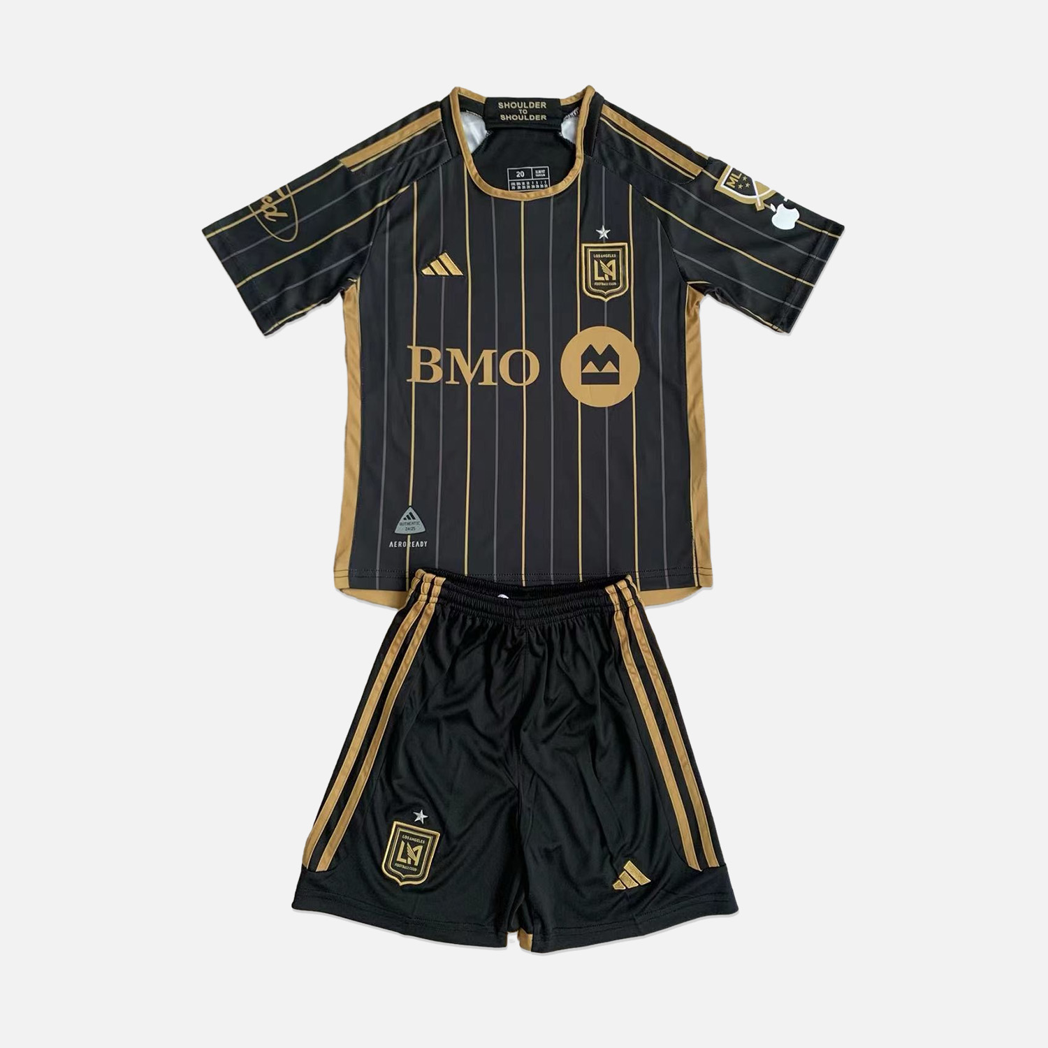 Los Angeles FC 2024 Home Men's Adult Jersey Set - Fans Version