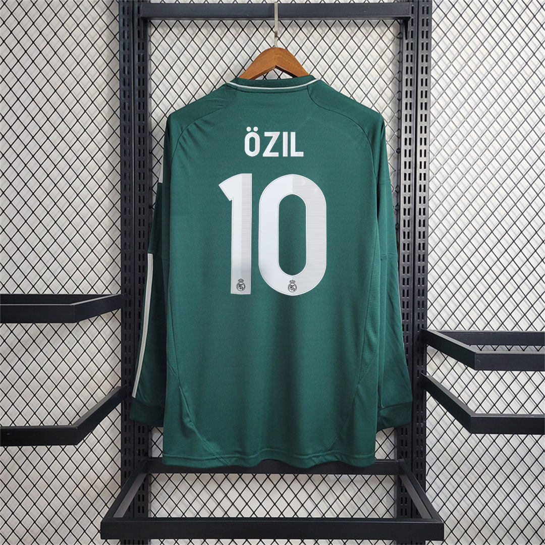 Real Madrid Retro 12-13 Third Away Long Sleeve Jersey