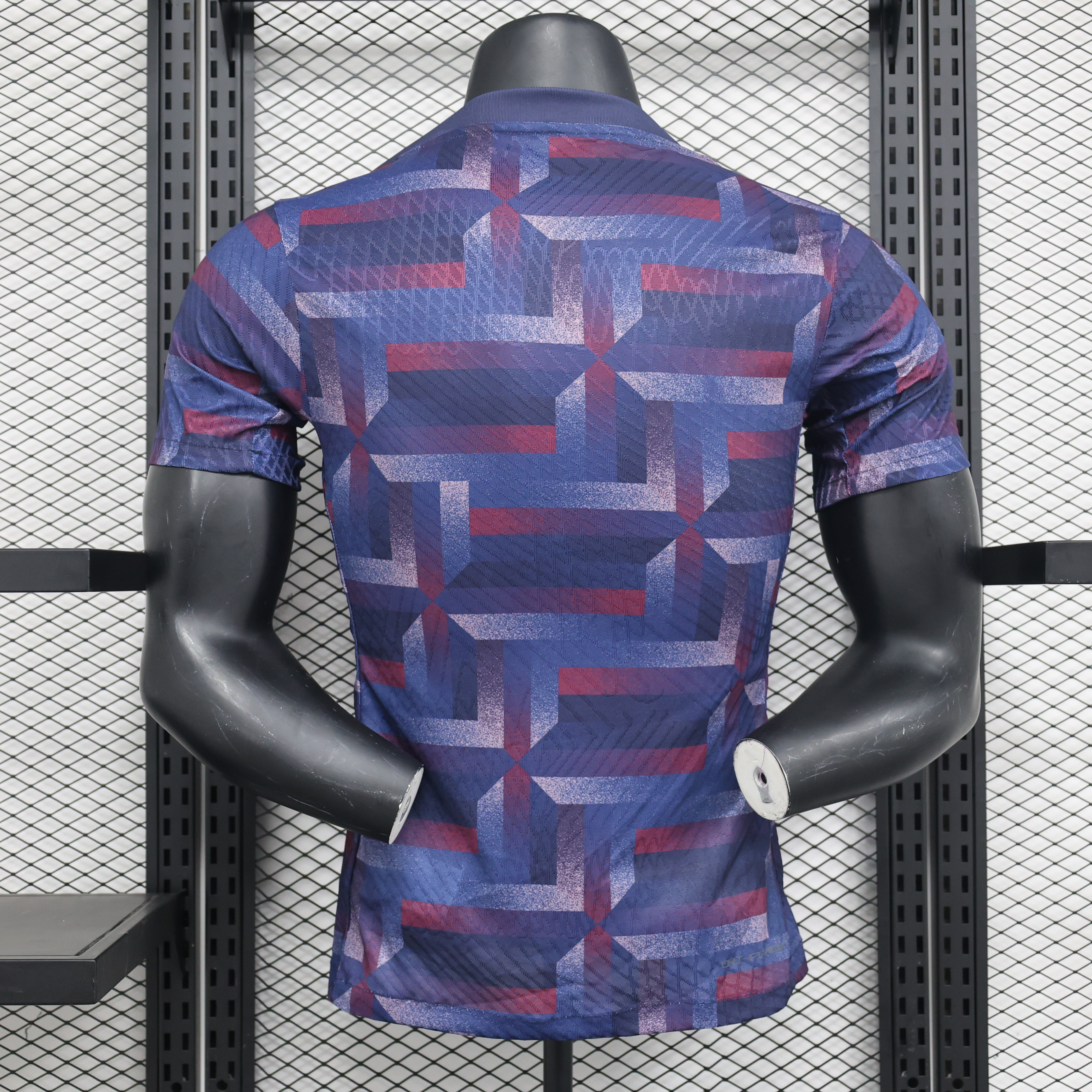 England 2024 Stripe Training Jersey - Player Version