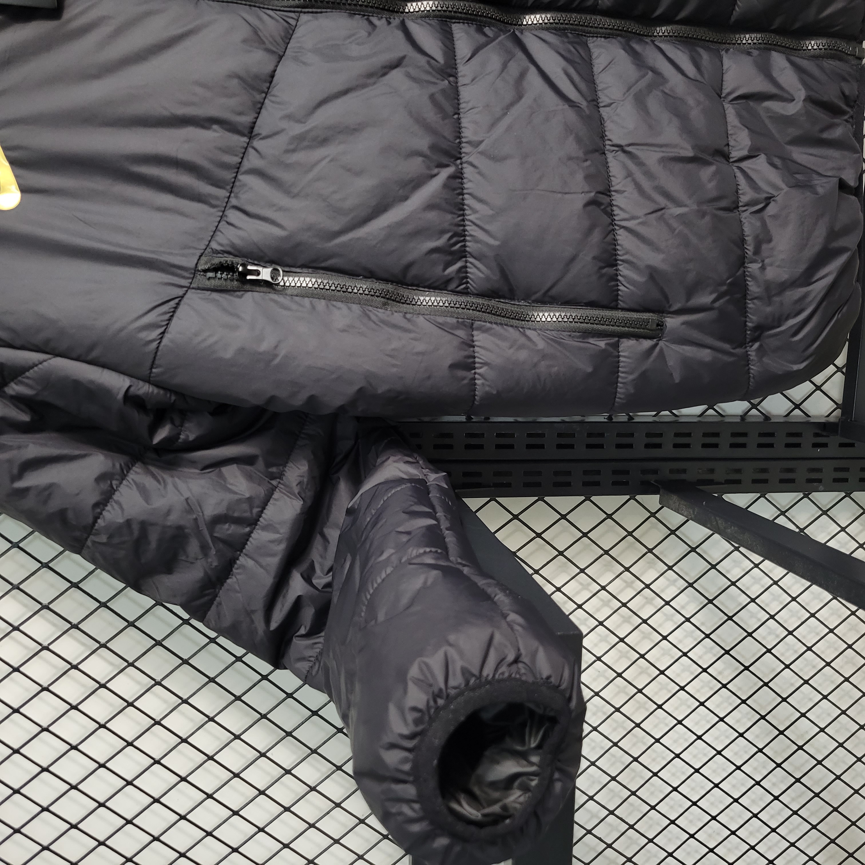 B.A.R.S.A 23-24 Men's Hooded Thermal Cotton Jacket - Black