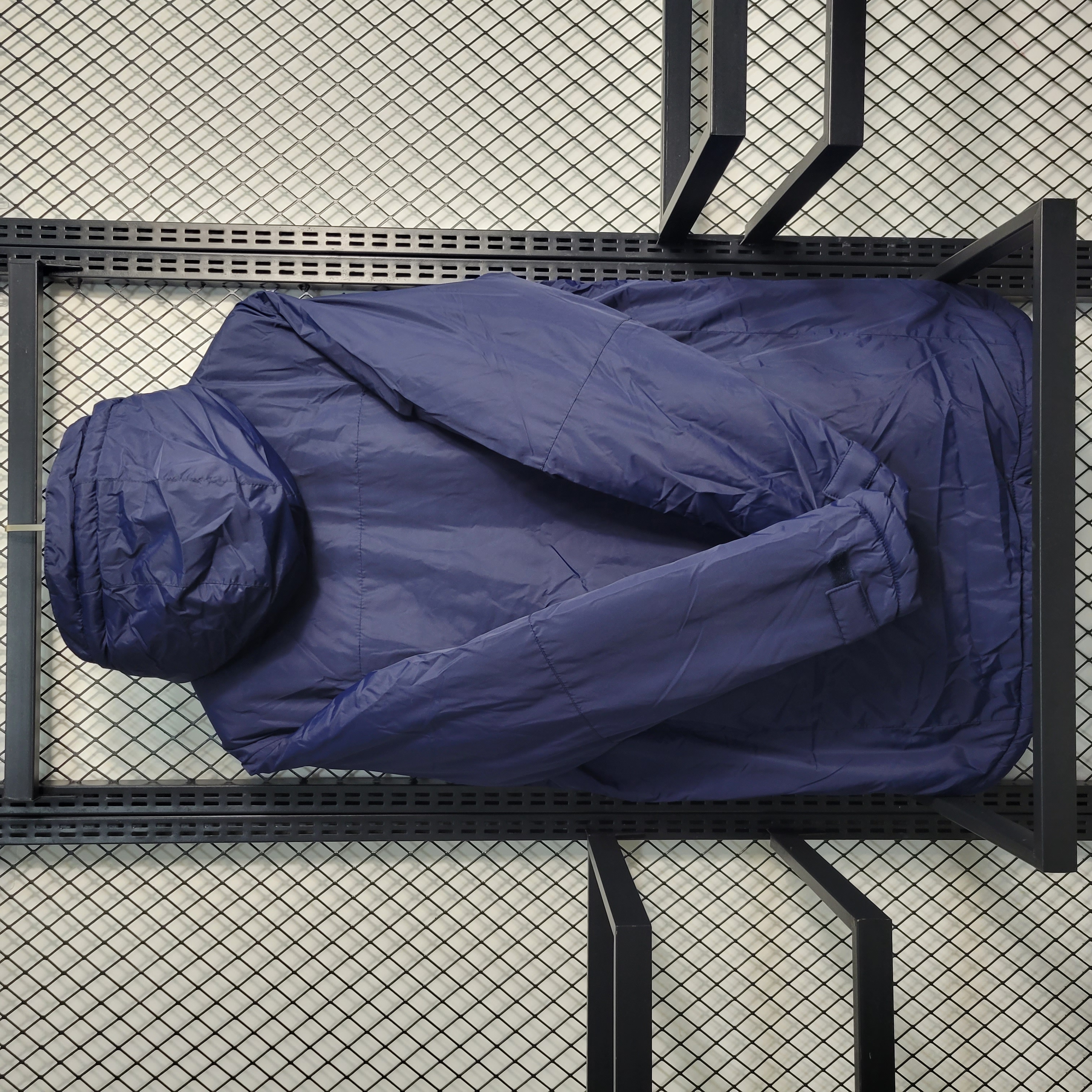 Italy 23-24 Men's Hooded Thermal Cotton Jacket - Blue