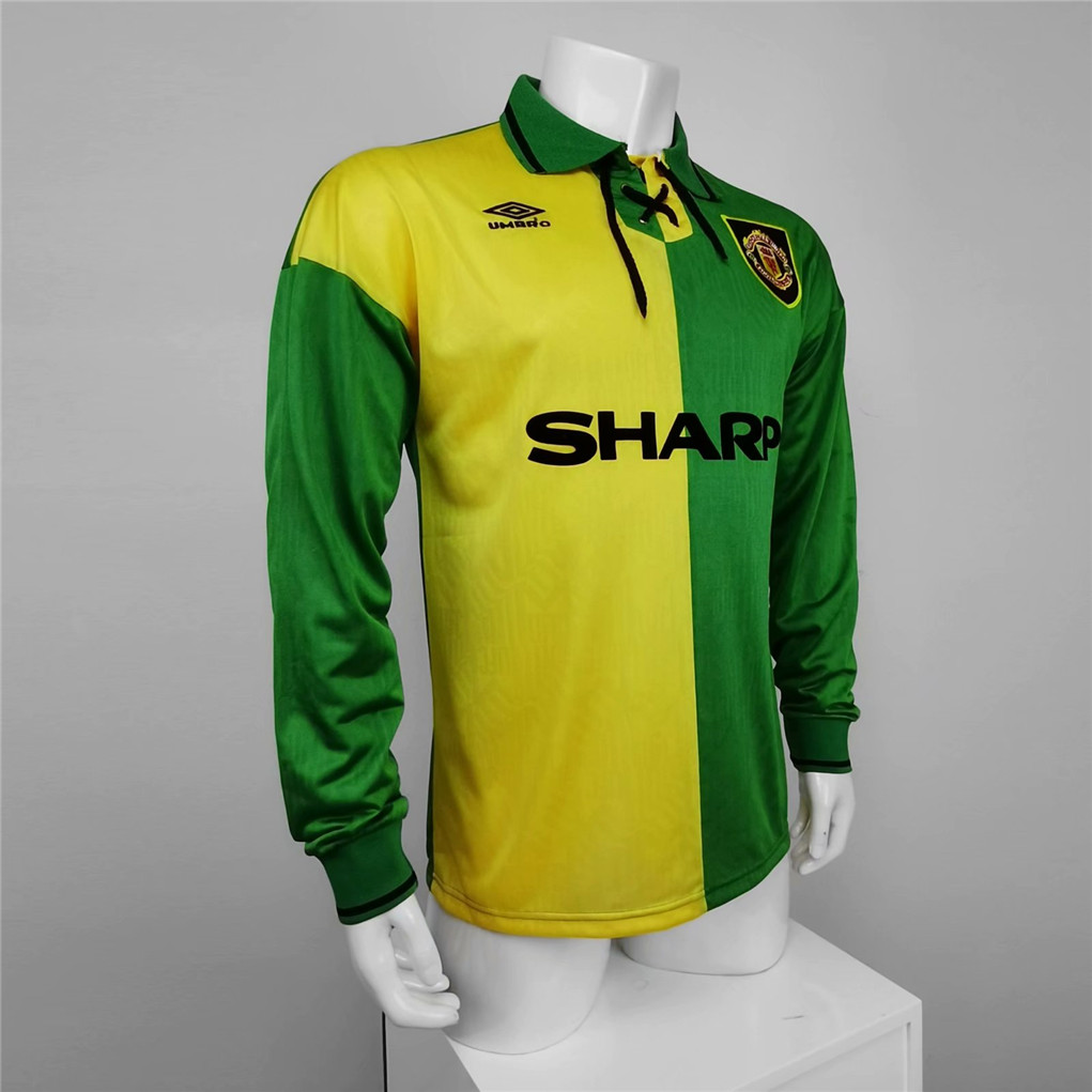 Manchester United Retro 92-94 Third Away Long Sleeve Jersey