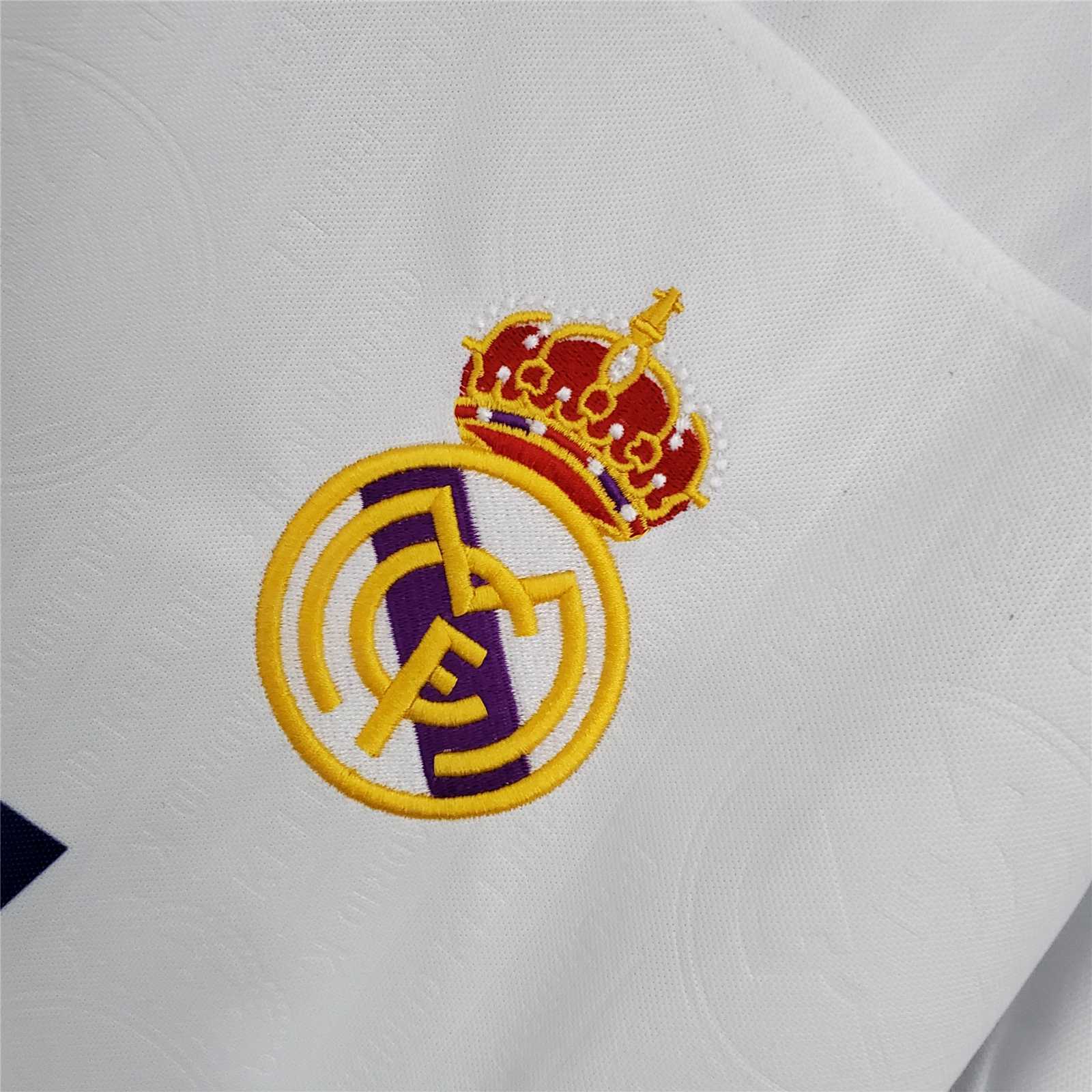 Real Madrid Retro 96-97 Home Stadium Jersey