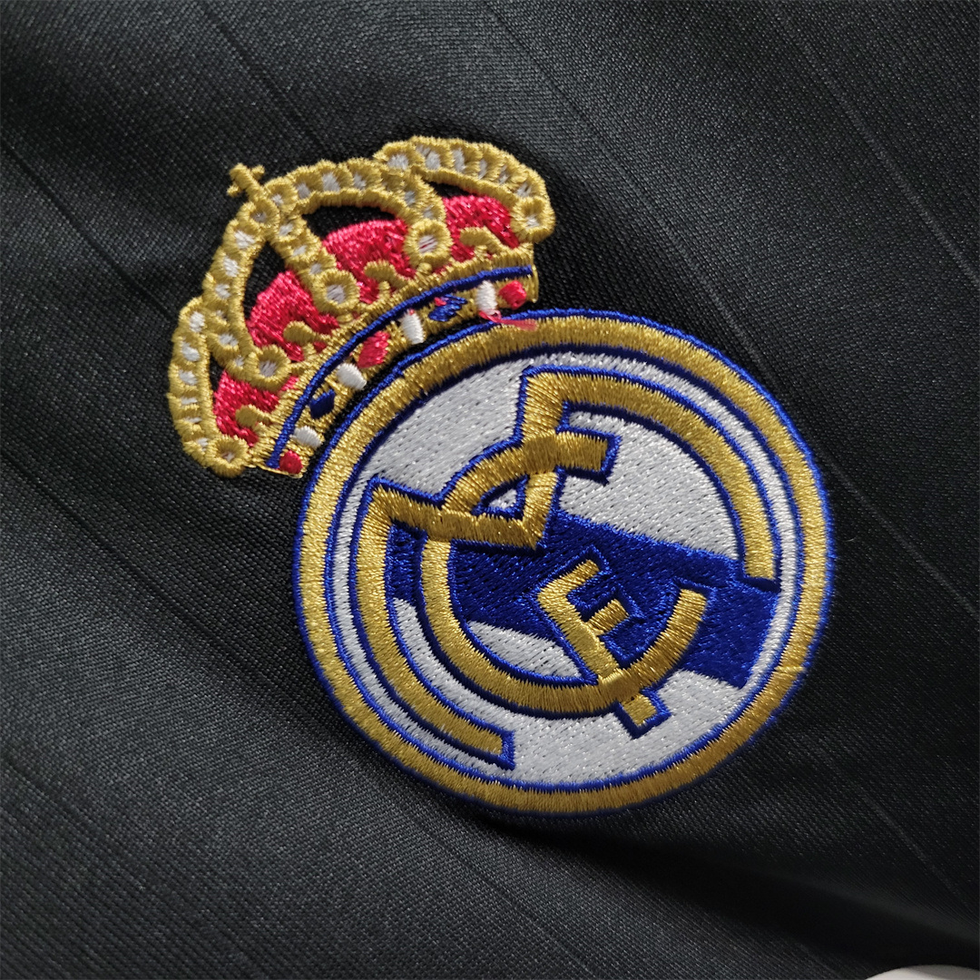 Real Madrid Retro 06-07 Away Long Sleeve Jersey