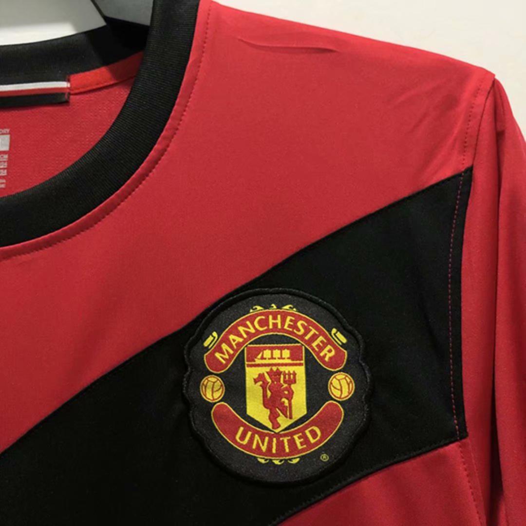 Manchester United Retro 09-10 Home Long Sleeve Jersey