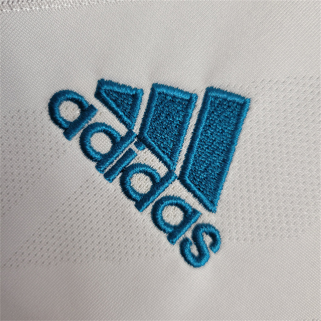 Real Madrid Retro 17-18 Home Long Sleeve Shirt