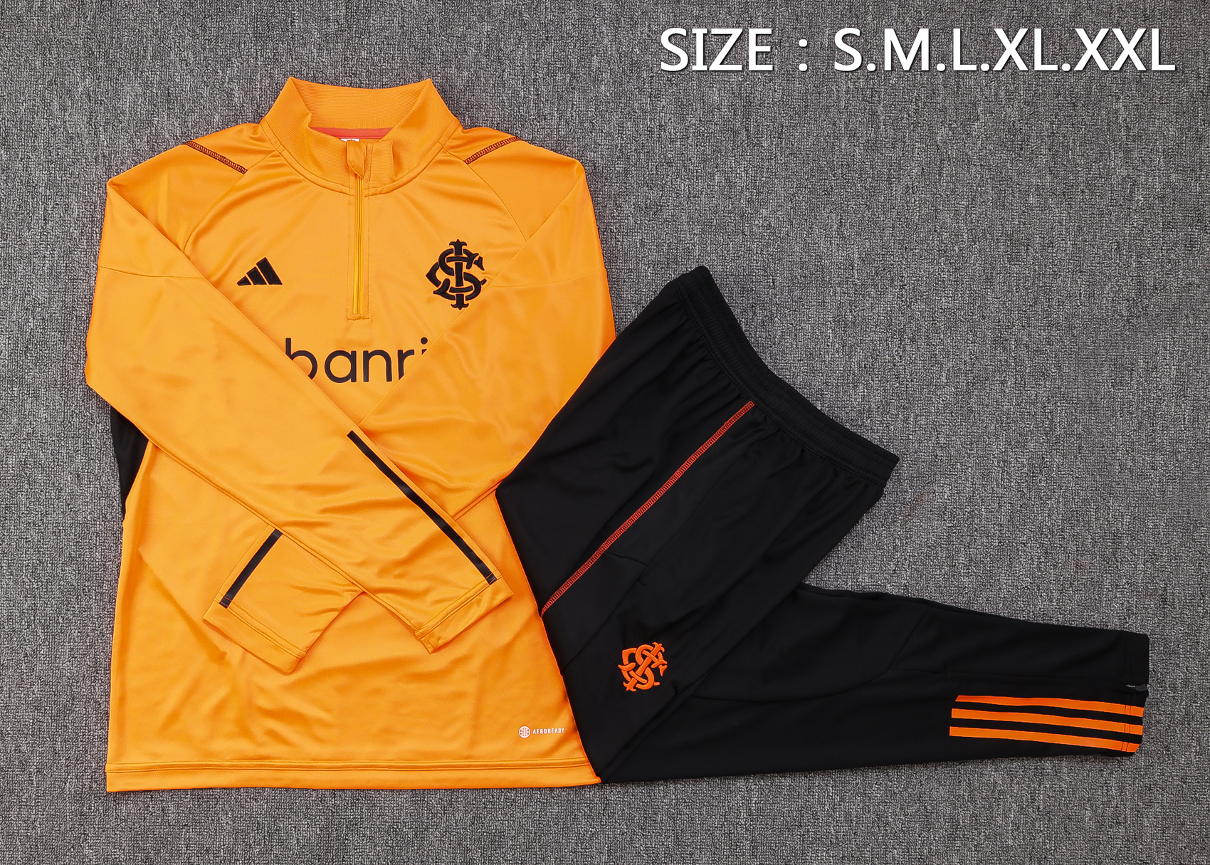 Sport Club Internacional 23-24 Long Sleeve Training Set -Orange