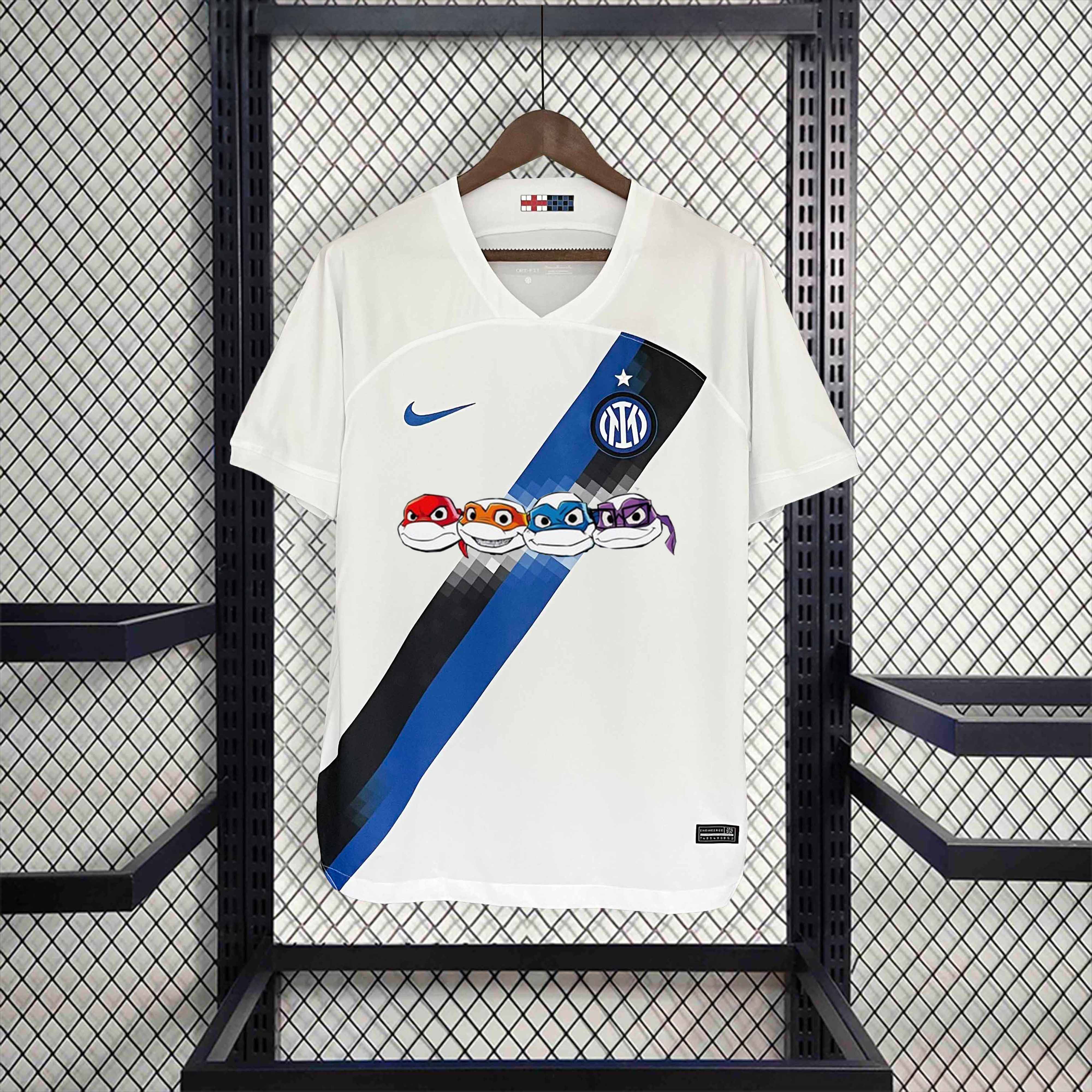 Inter Milan 23-24 Away Teenage Mutant Ninja Turtles Edition Jersey - Fans Version