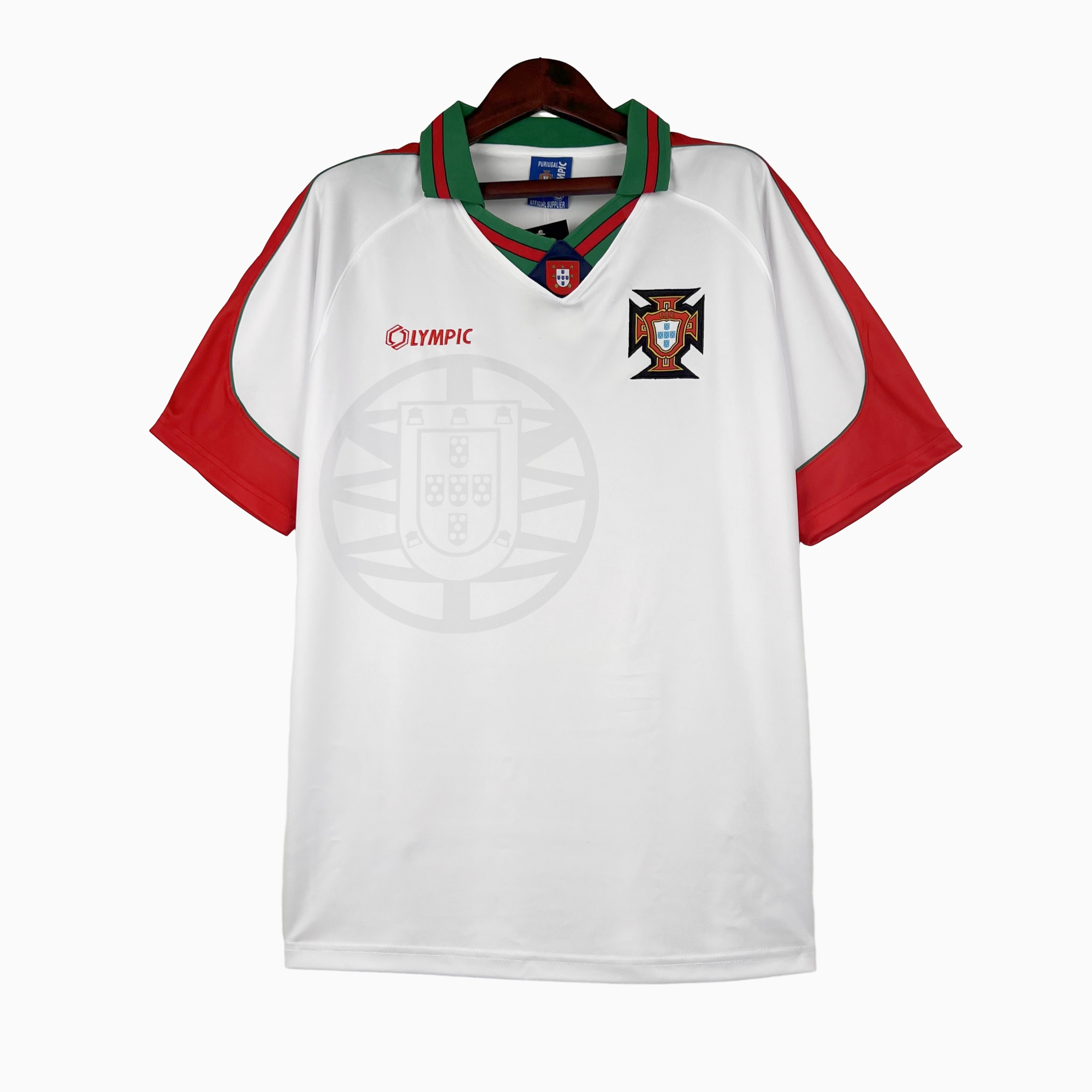 Retro Portugal 1996-97 Away Stadium Jersey