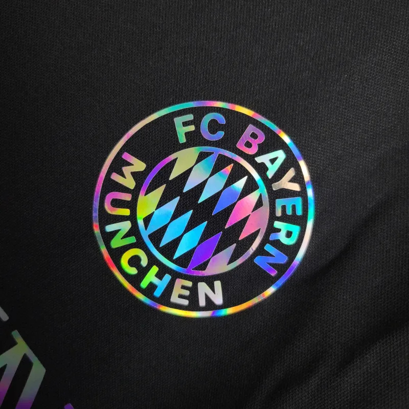 Bayern Munich 23-24 Black Co-branded Casual Shirt