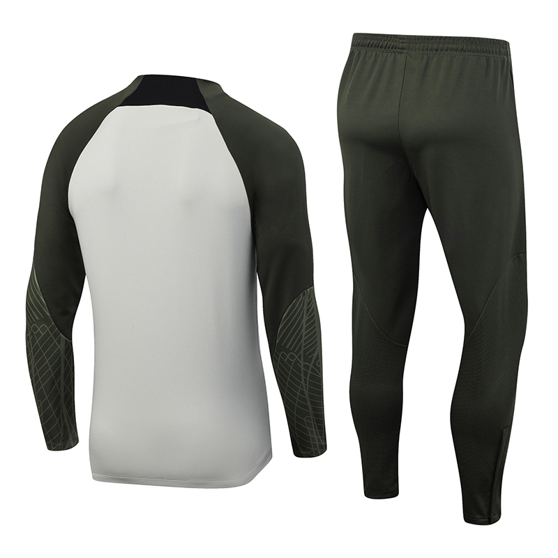 B.A.R.S.A 23-24 Long Sleeve Training Set -Light Gray