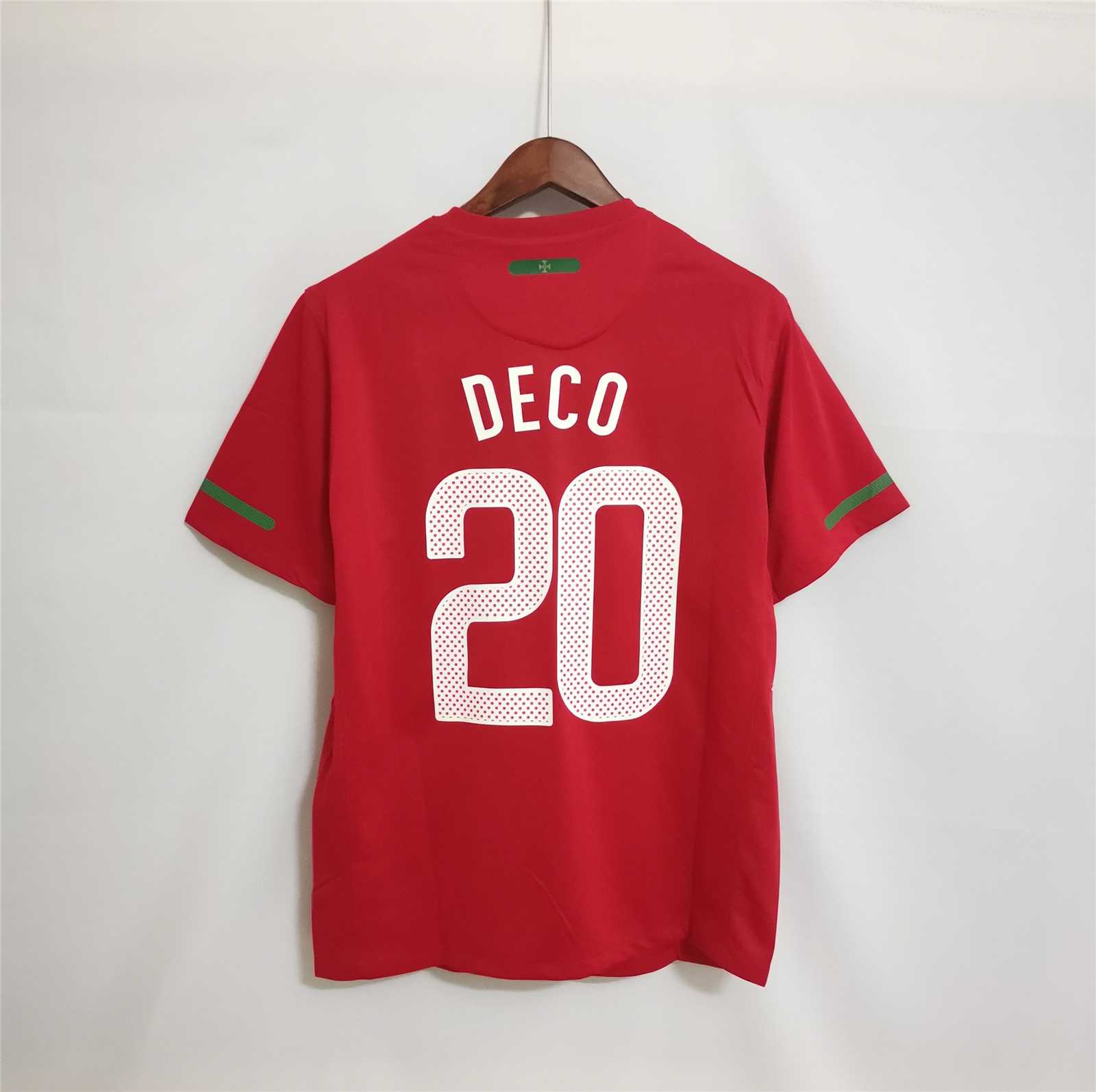 Retro Portugal 2010 Home Stadium Jersey