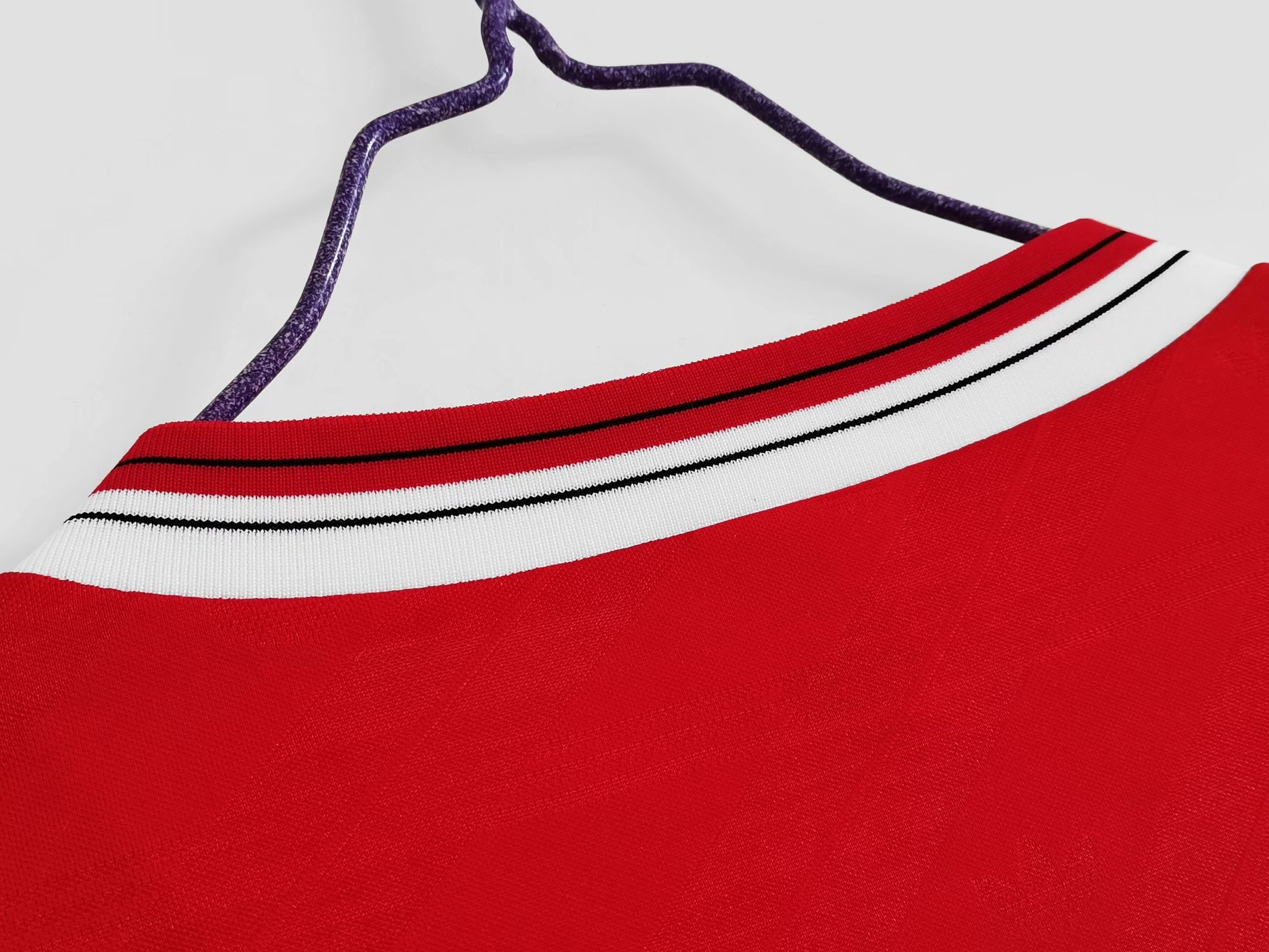Manchester United Retro 86-88 Home Long Sleeve Jersey