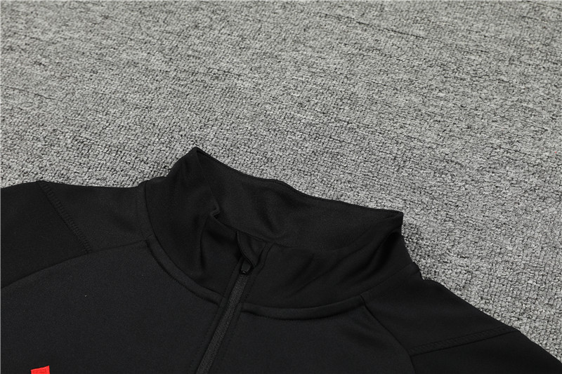 Manchester United 23-24 Long Sleeve Training Set -Black