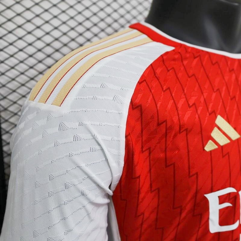Arsenal 23-24 Home Long Sleeve Jersey - Player Version