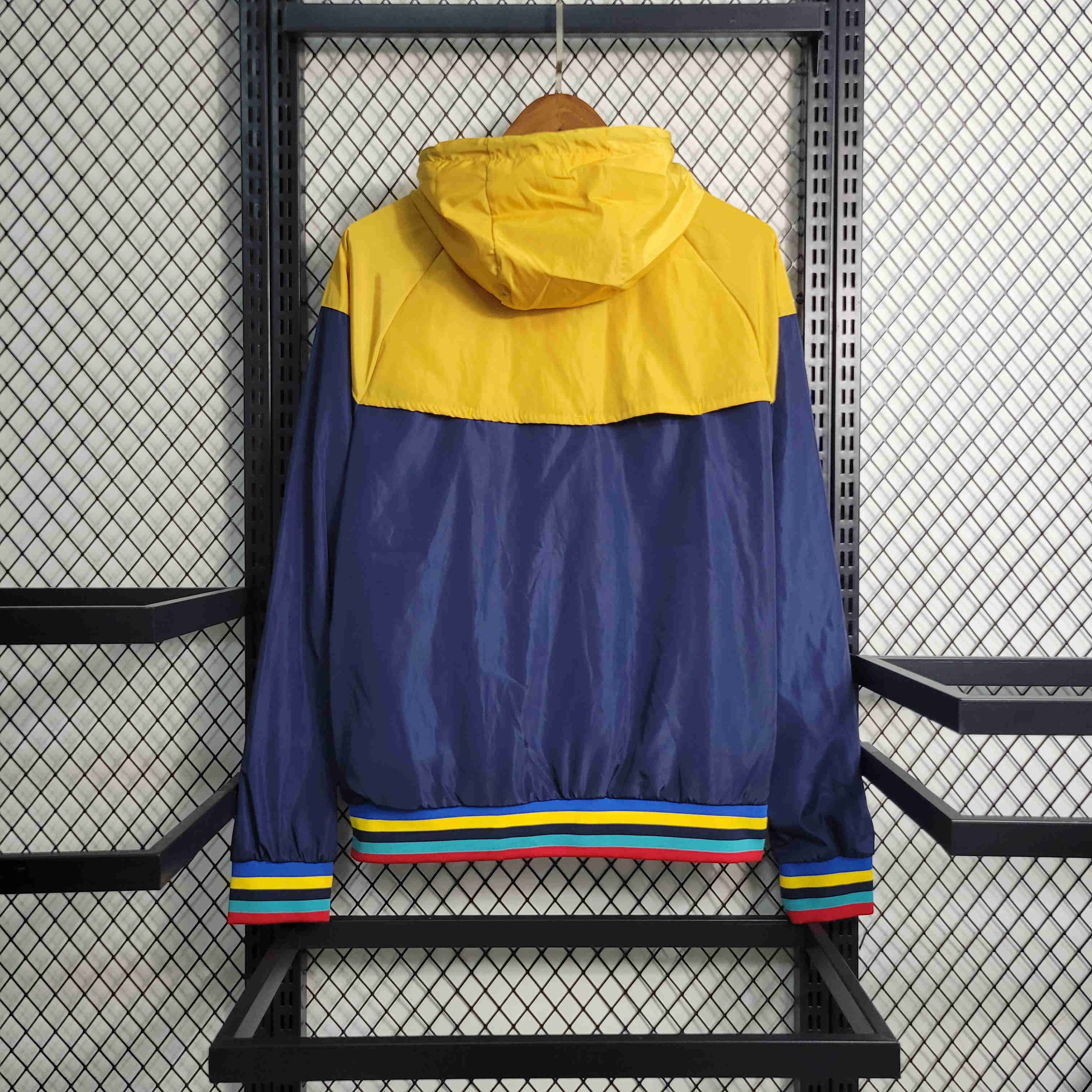 B.A.R.S.A 23-24 Red Royal Blue Yellow PlayerWindbreaker