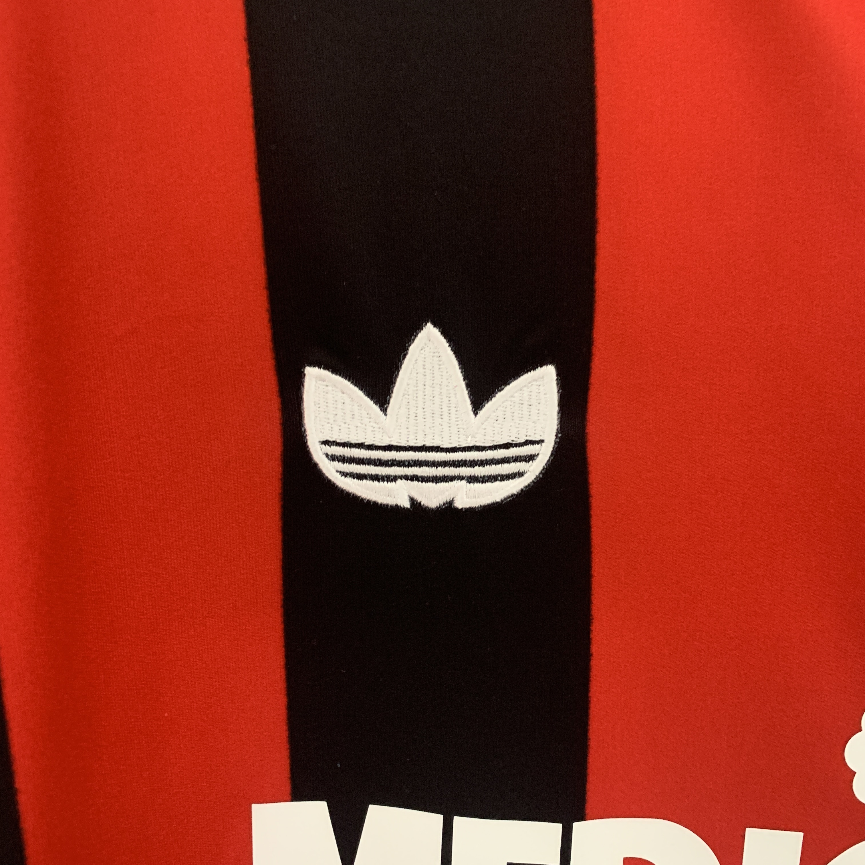 Retro AC Milan 90-91 Home Stadium Jersey
