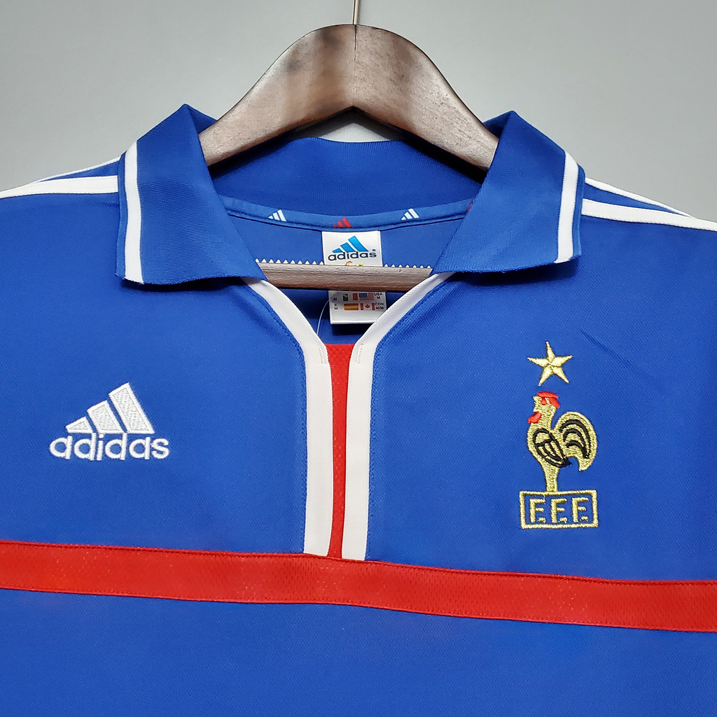 Retro France 2000 Home Stadium Jersey