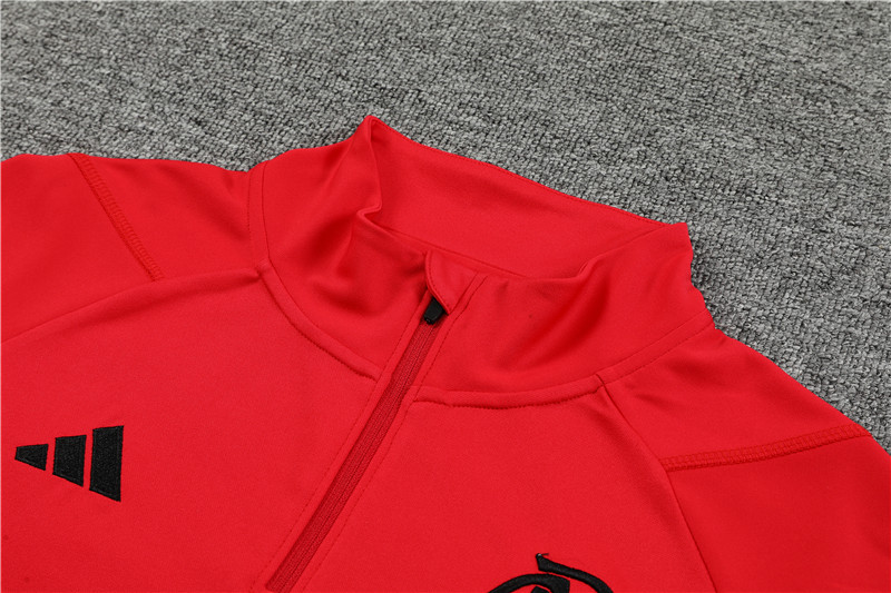 Flamengo 23-24 Long Sleeve Training Set -Red