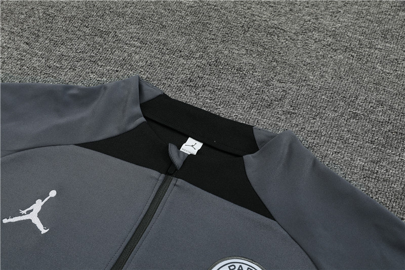 Paris Saint-Germain PSG 23-24 Long Sleeve Training Set -Deep Gray