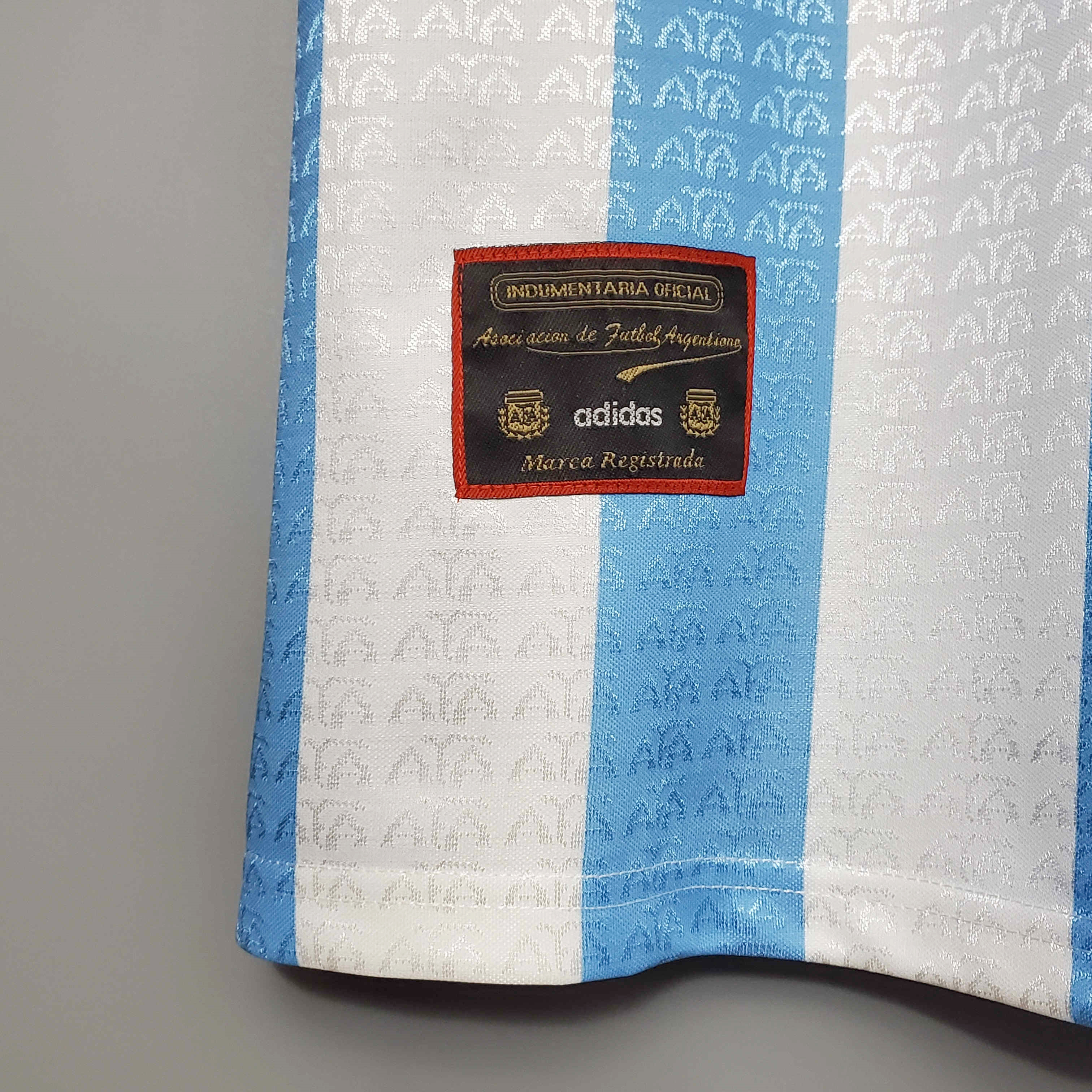 Retro Argentina 1997 Home Stadium Jersey