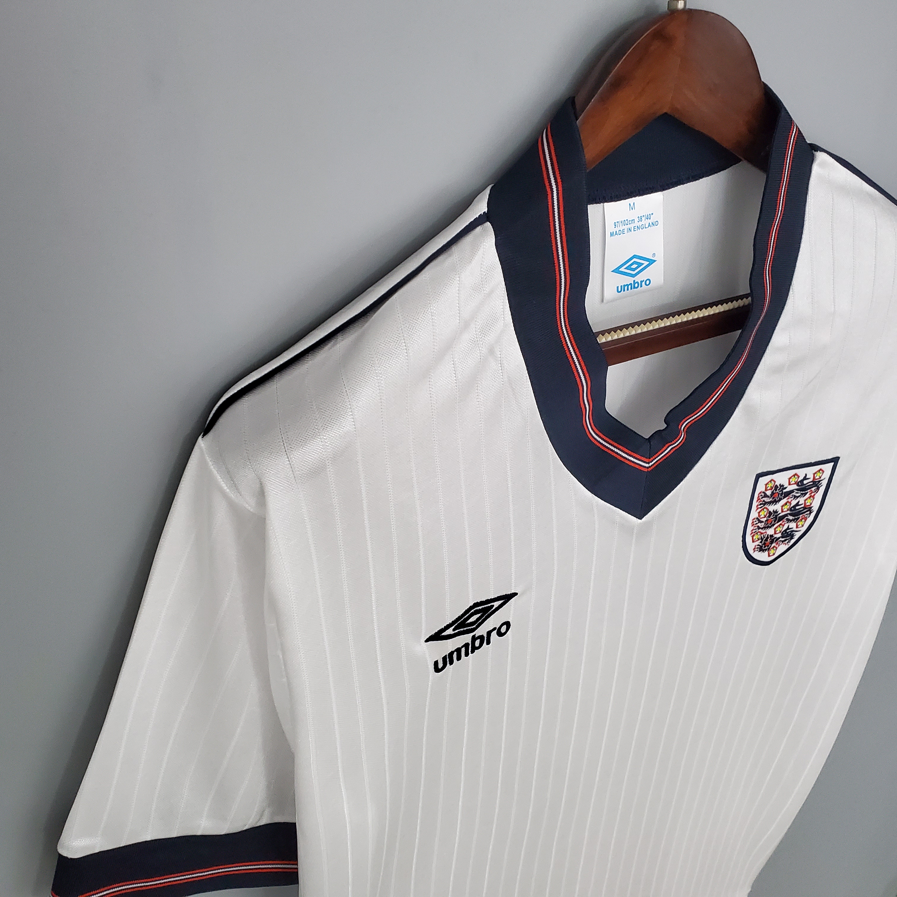 Retro England 1984-87 Home Stadium Jersey