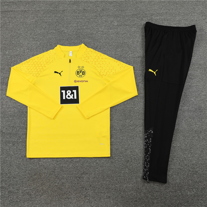 Dortmund 23-24 Long Sleeve Training Set -Yellow