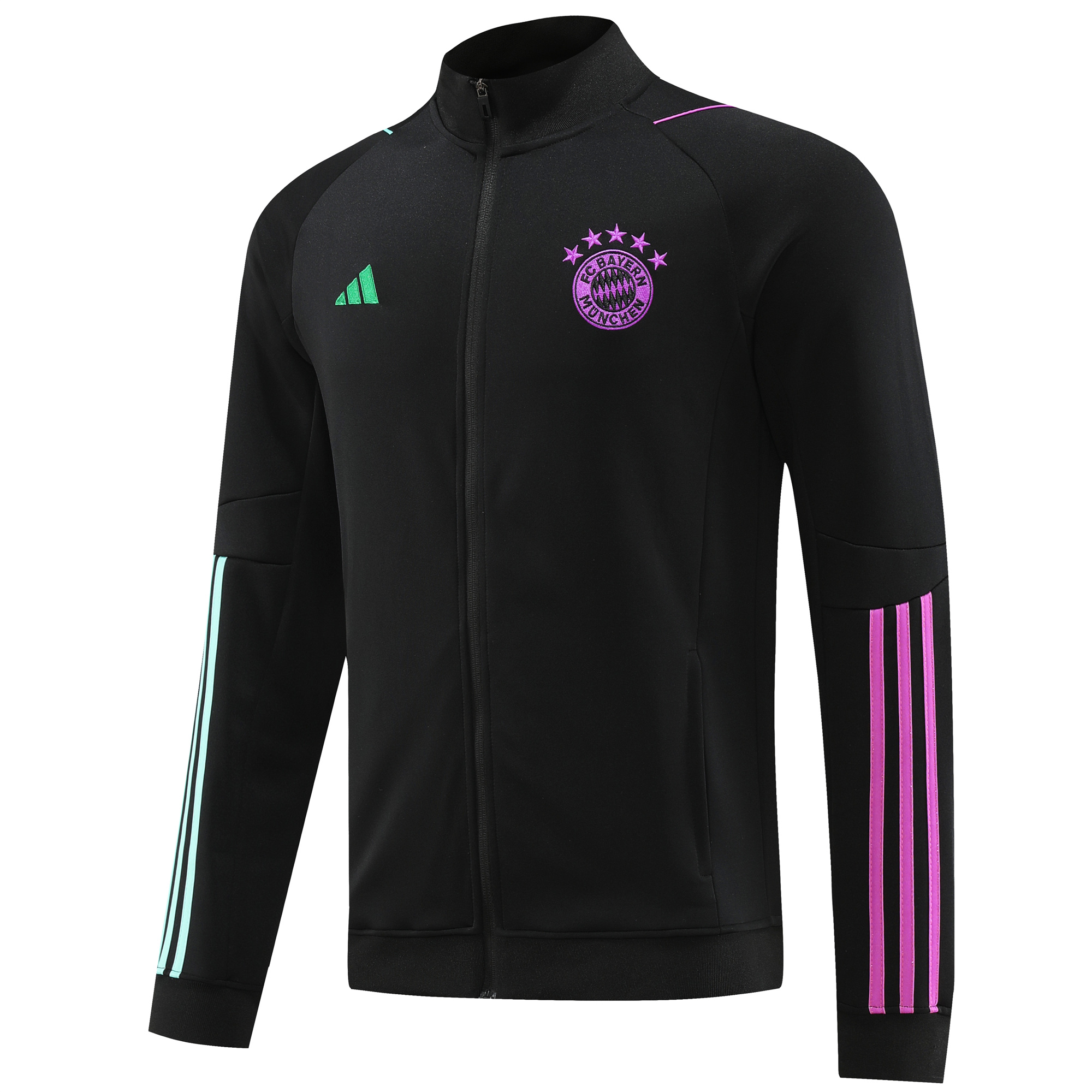 Bayern Munich 23-24 Jacket Training Tracksuit Black