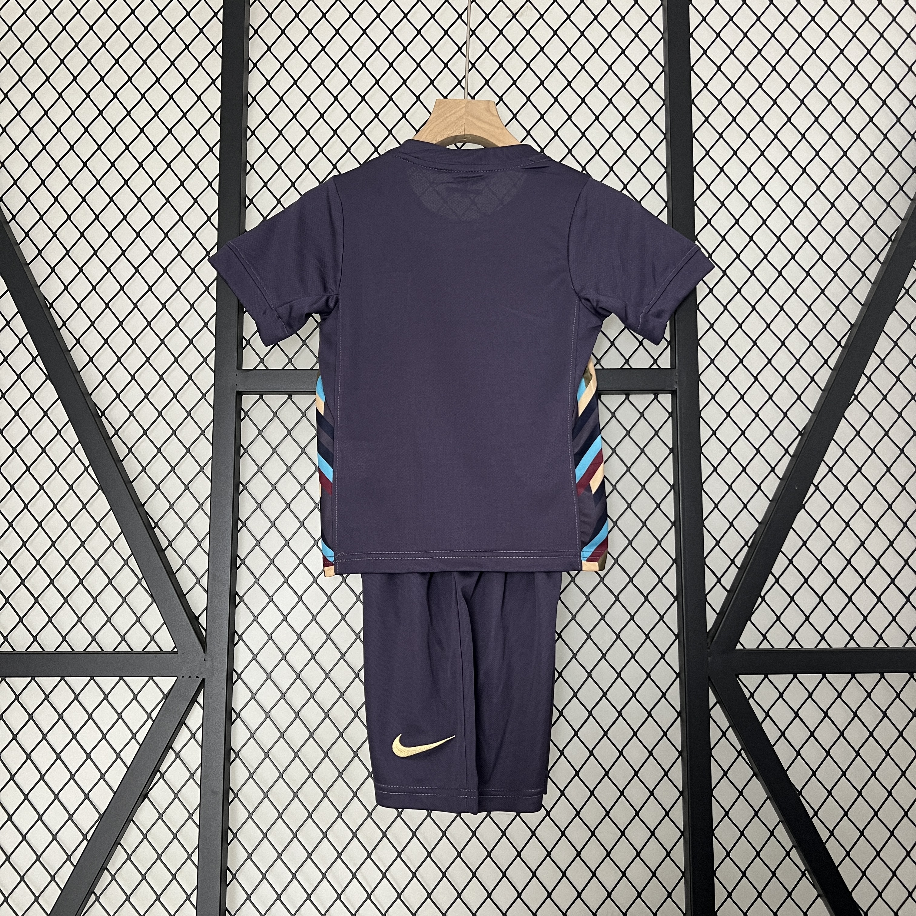 England 2024 Away Stadium Kids Kit