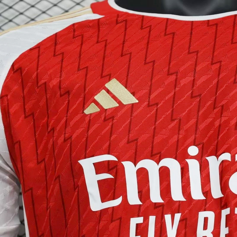 Arsenal 23-24 Home Long Sleeve Jersey - Player Version