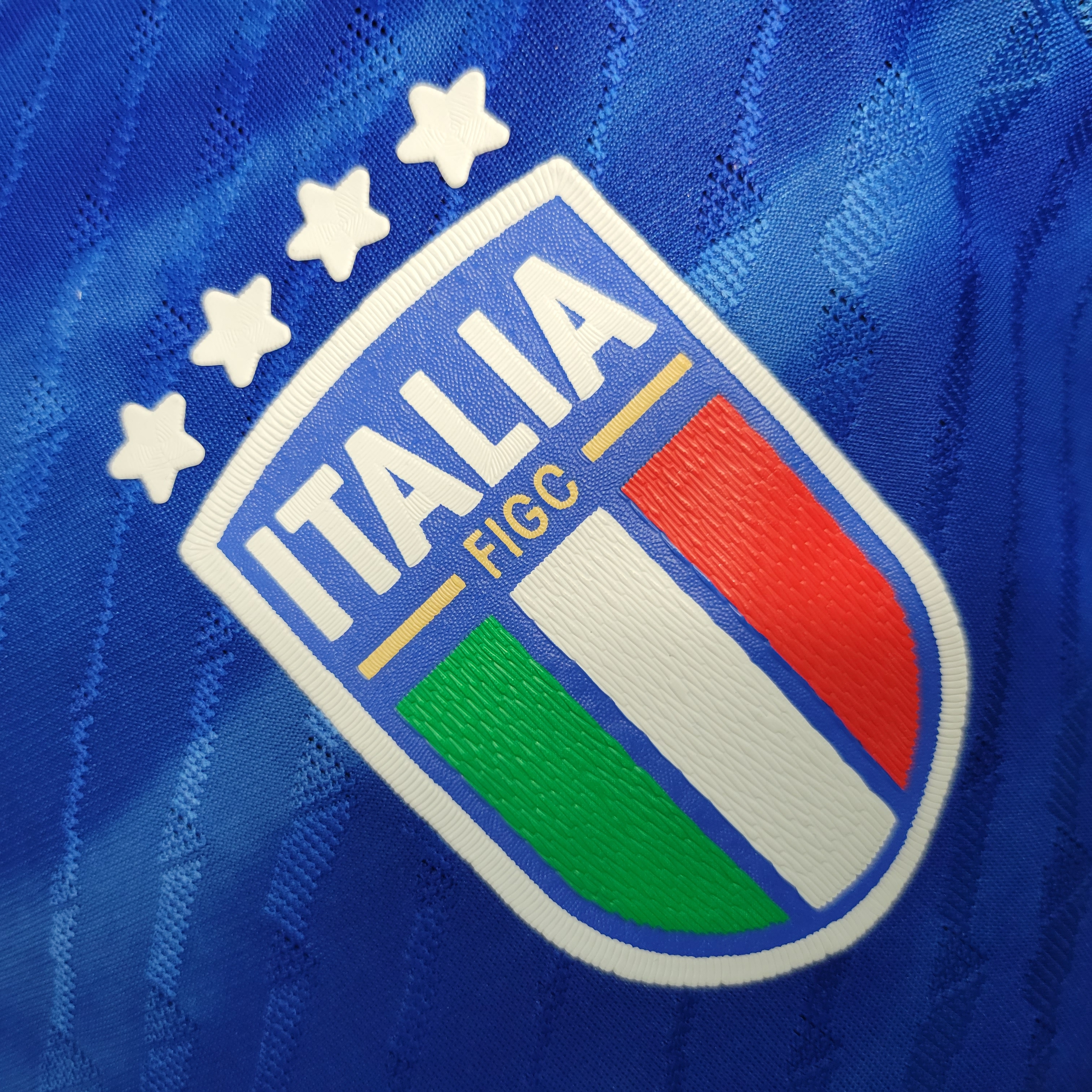 Italy 23-24 Home Stadium Jersey - Player Version