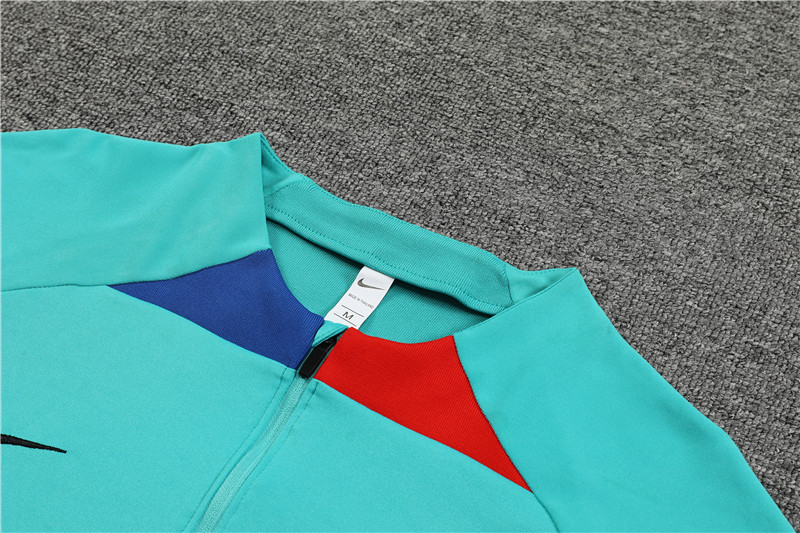 B.A.R.S.A 23-24 Long Sleeve Training Set -Lake Blue