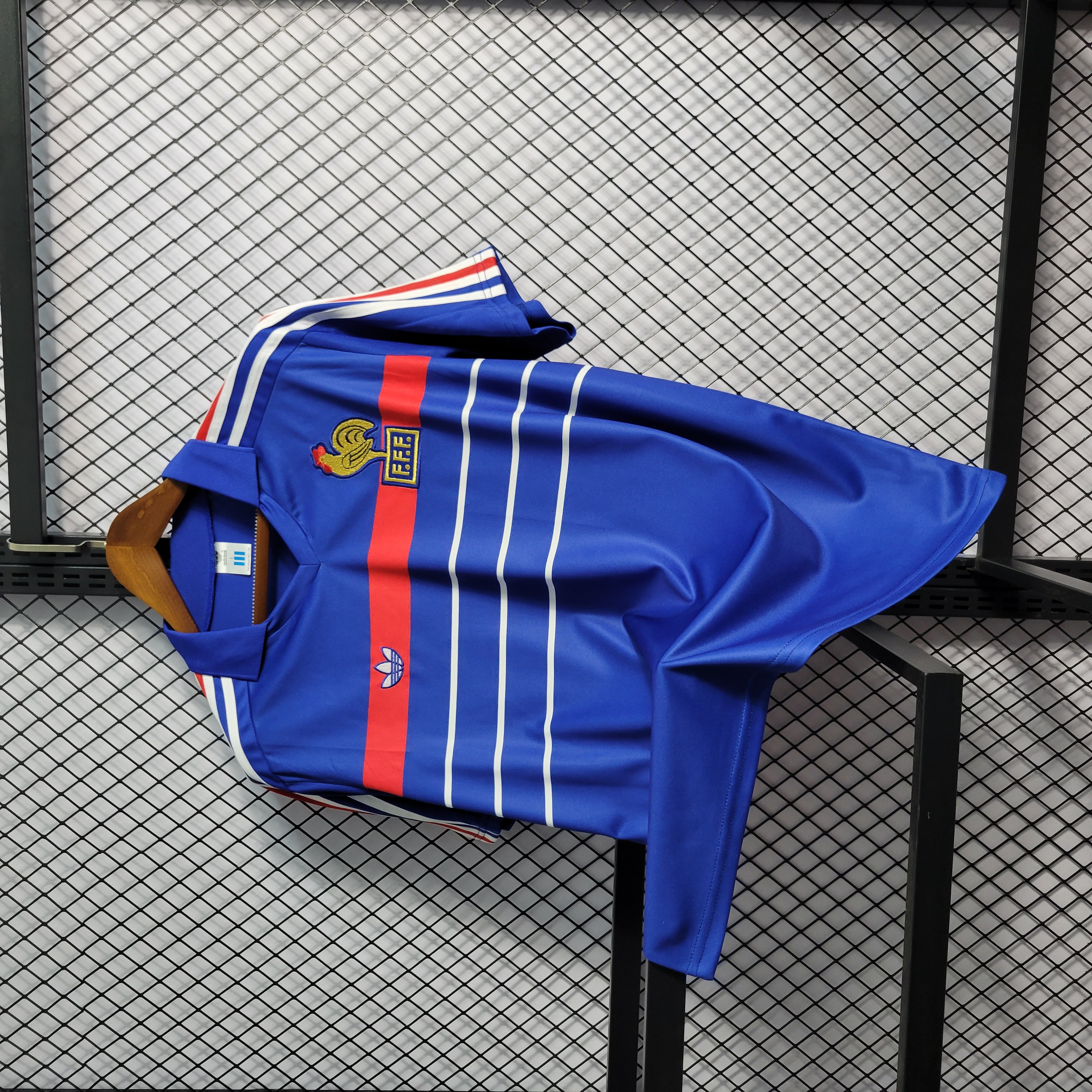 Retro France 1984 Home Stadium Jersey