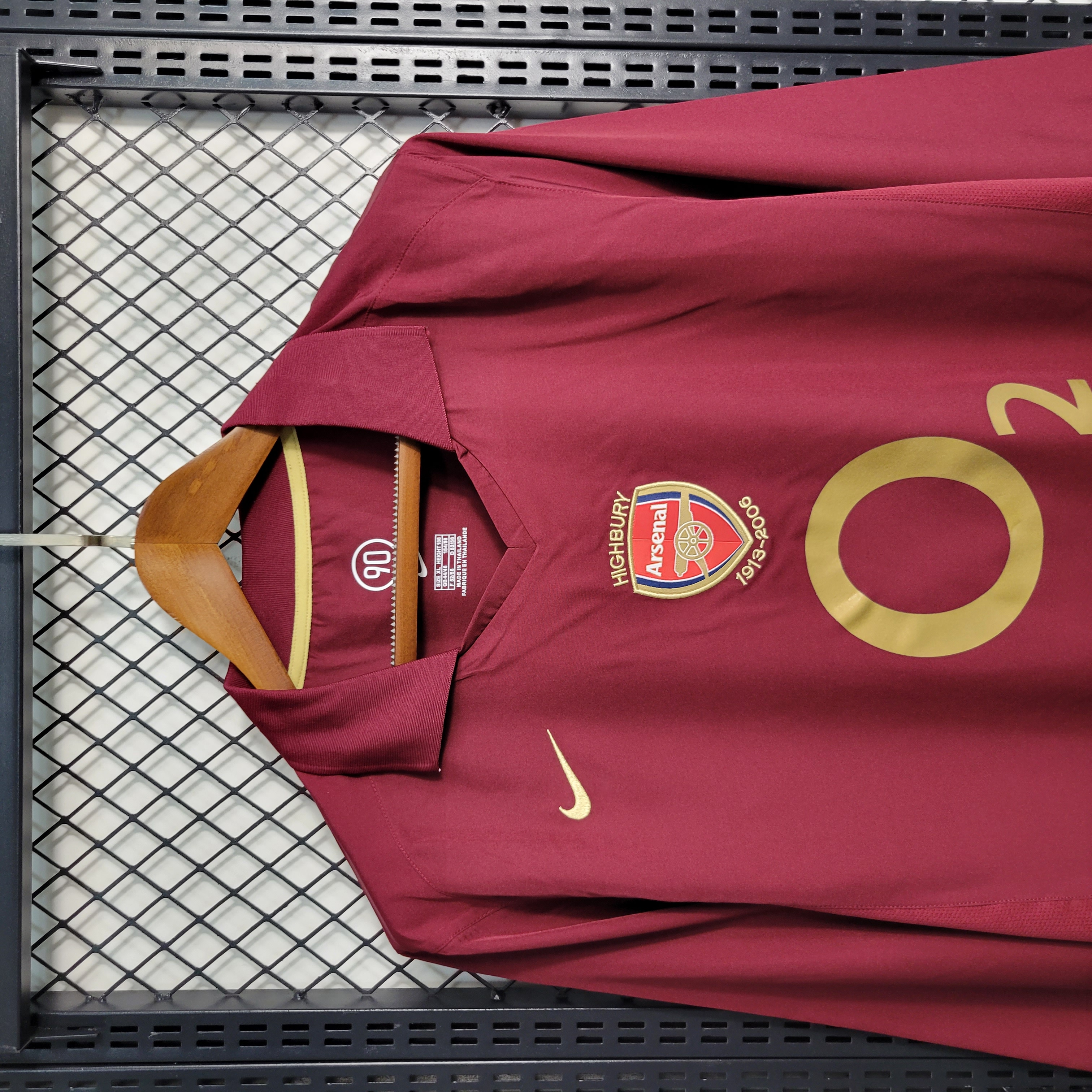Arsenal Retro 05-06 Home Stadium Long Sleeve Jersey