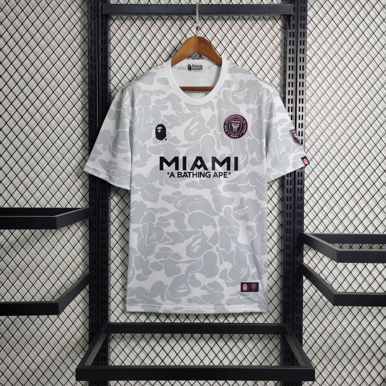INT M.A.M x A.P.E 23-24 White Special Edition Jersey - Fans Version
