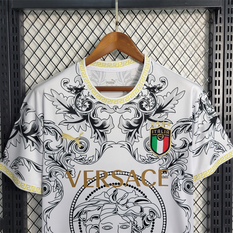 Italy X Versace Special Edition Jersey 23/24 Football Kit