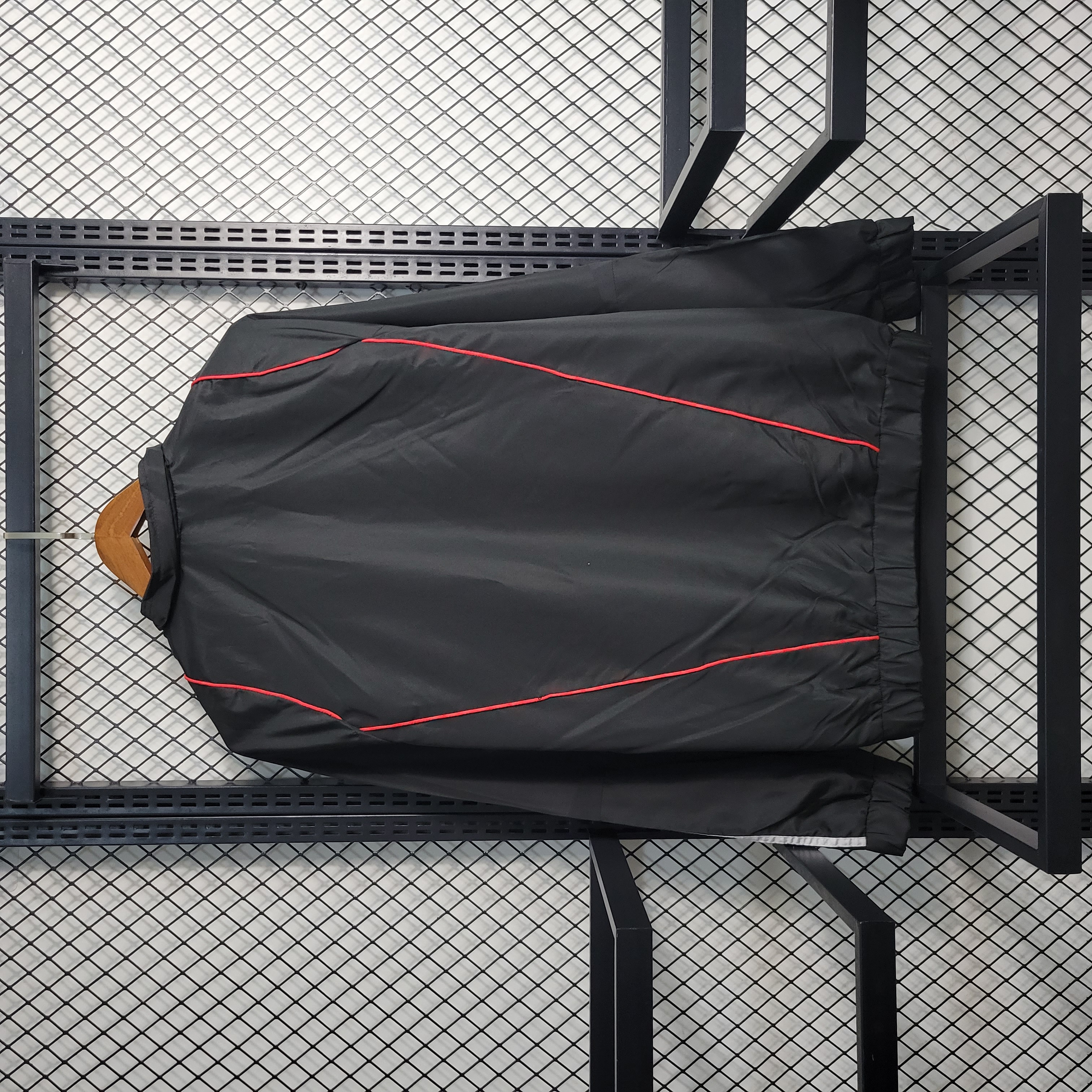 23-24 Juventus Black Windbreaker S-XXL