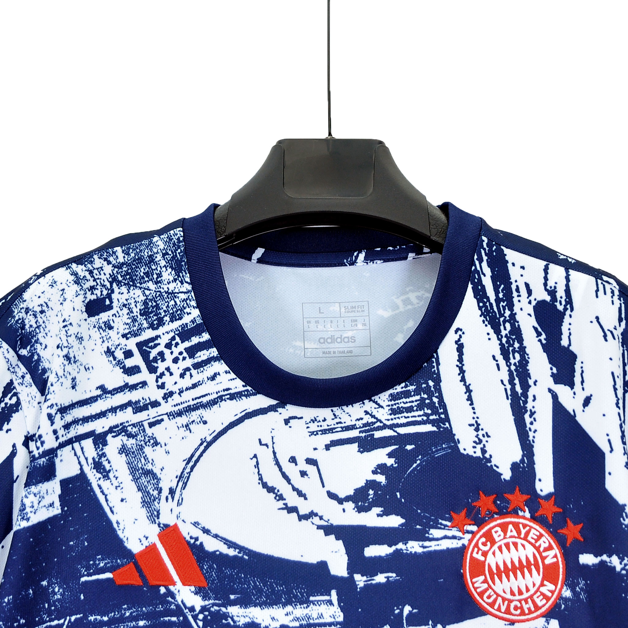 Bayern Munich 23-24 Blue Training Jersey - Fans Version