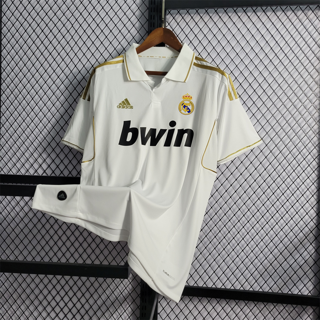 Real Madrid Retro 11-12 Home Stadium Jersey