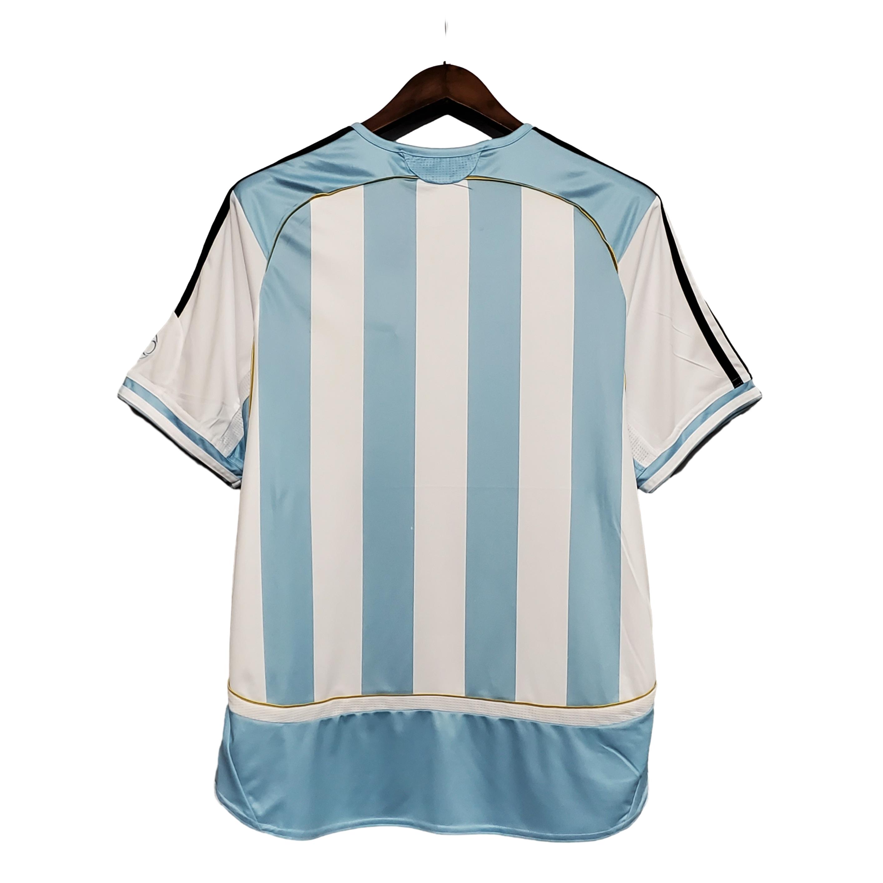 Retro Argentina 2006 Home Stadium Jersey