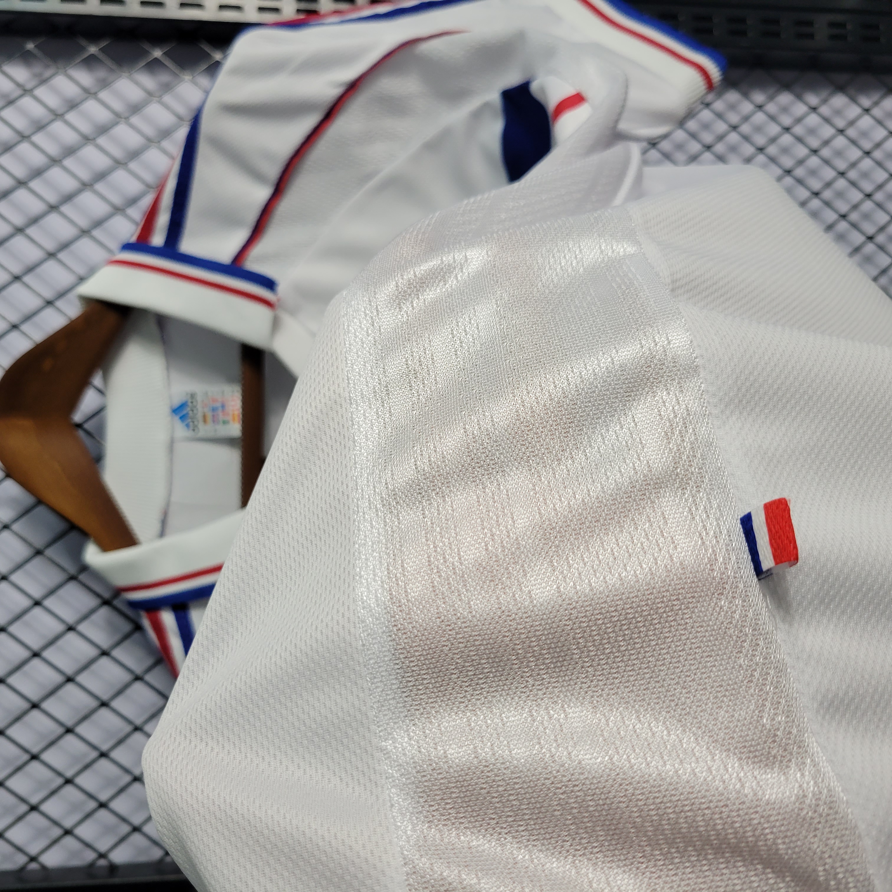 Retro France 1998 Away Stadium Jersey