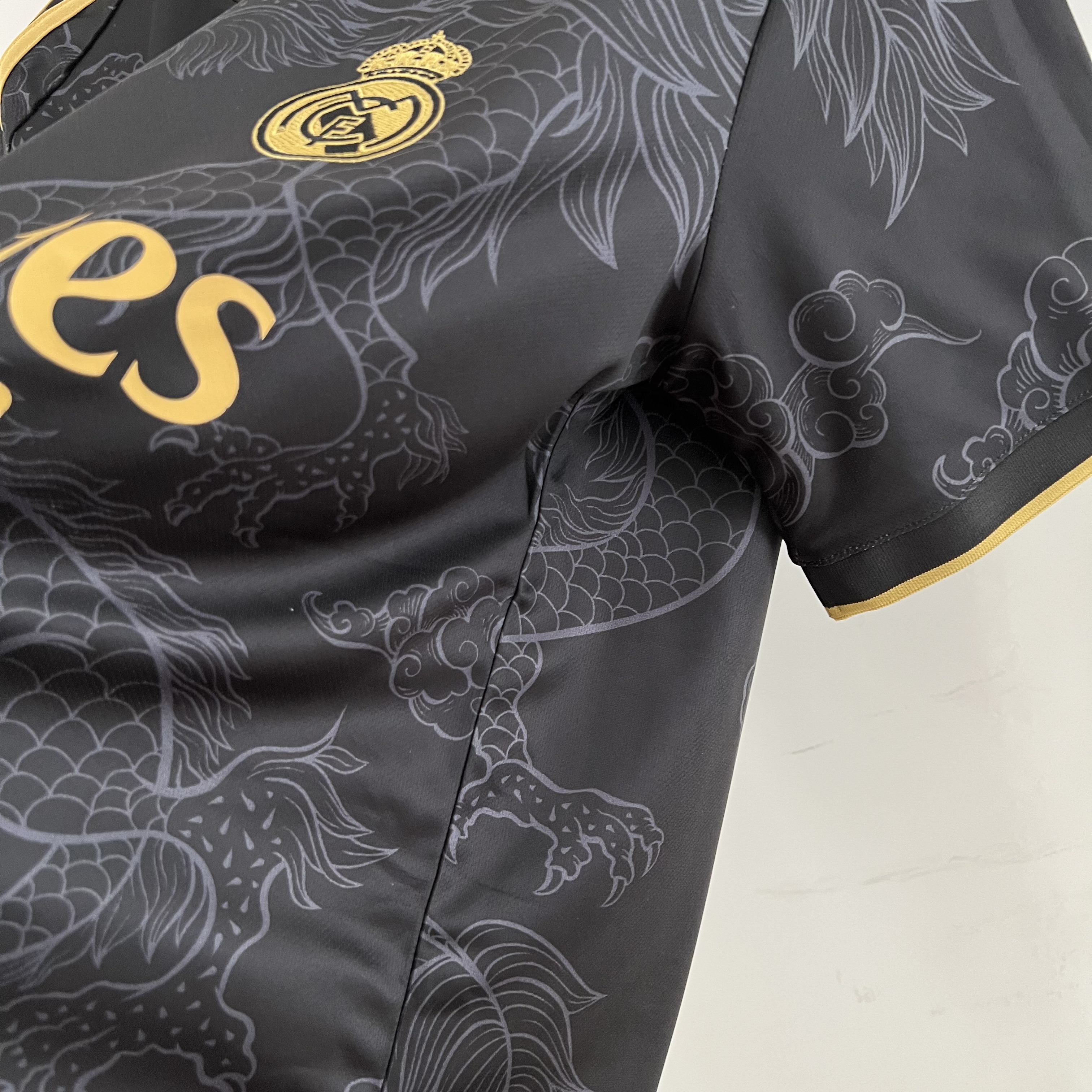 Real Madrid 23-24 Black Dragon Special Edition Jersey - Fans Version