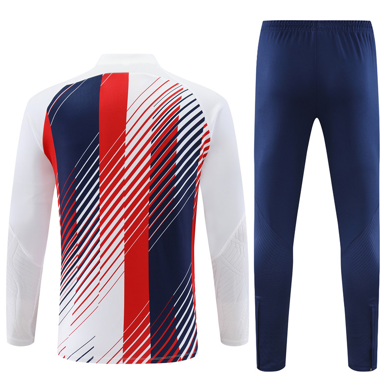 B.A.R.S.A 23-24 Kids Long Sleeve Training Set White Camouflage