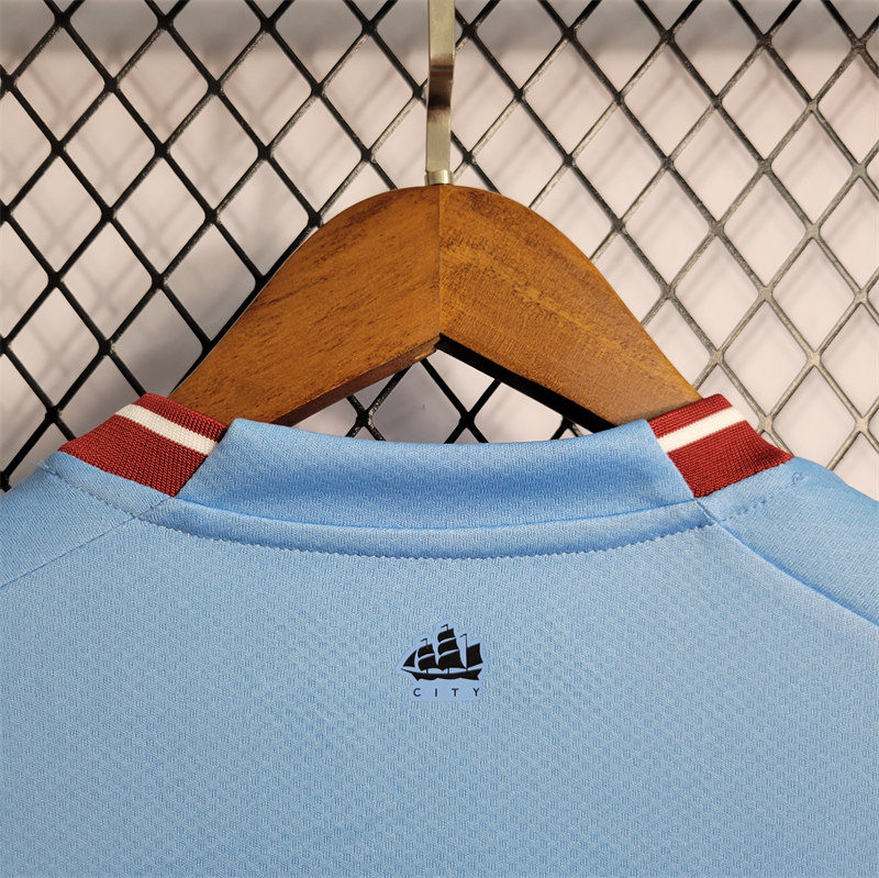 Manchester City 22/23 Home Jersey - Fans Version & Final Haaland