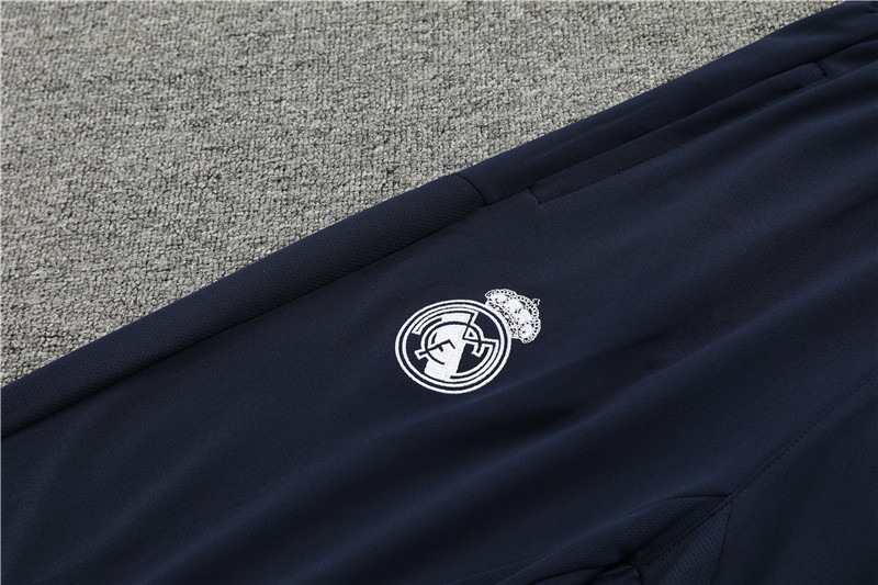 Real Madrid 23-24 Long Sleeve Training Set -Royal Blue